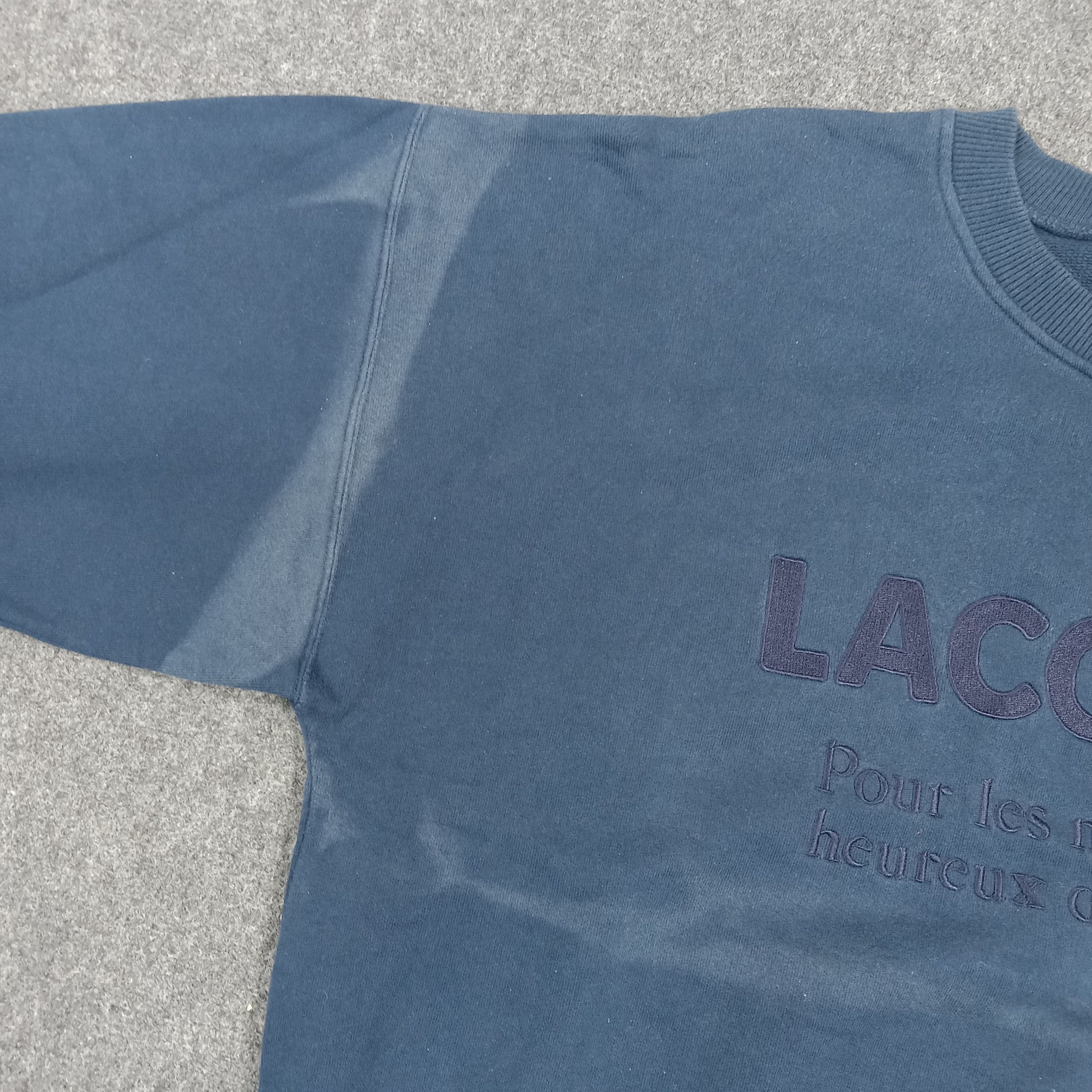 Lacoste Chemise Lacoste Spell Out Sweatshirt C290N26 Size US M / EU 48-50 / 2 - 4 Thumbnail
