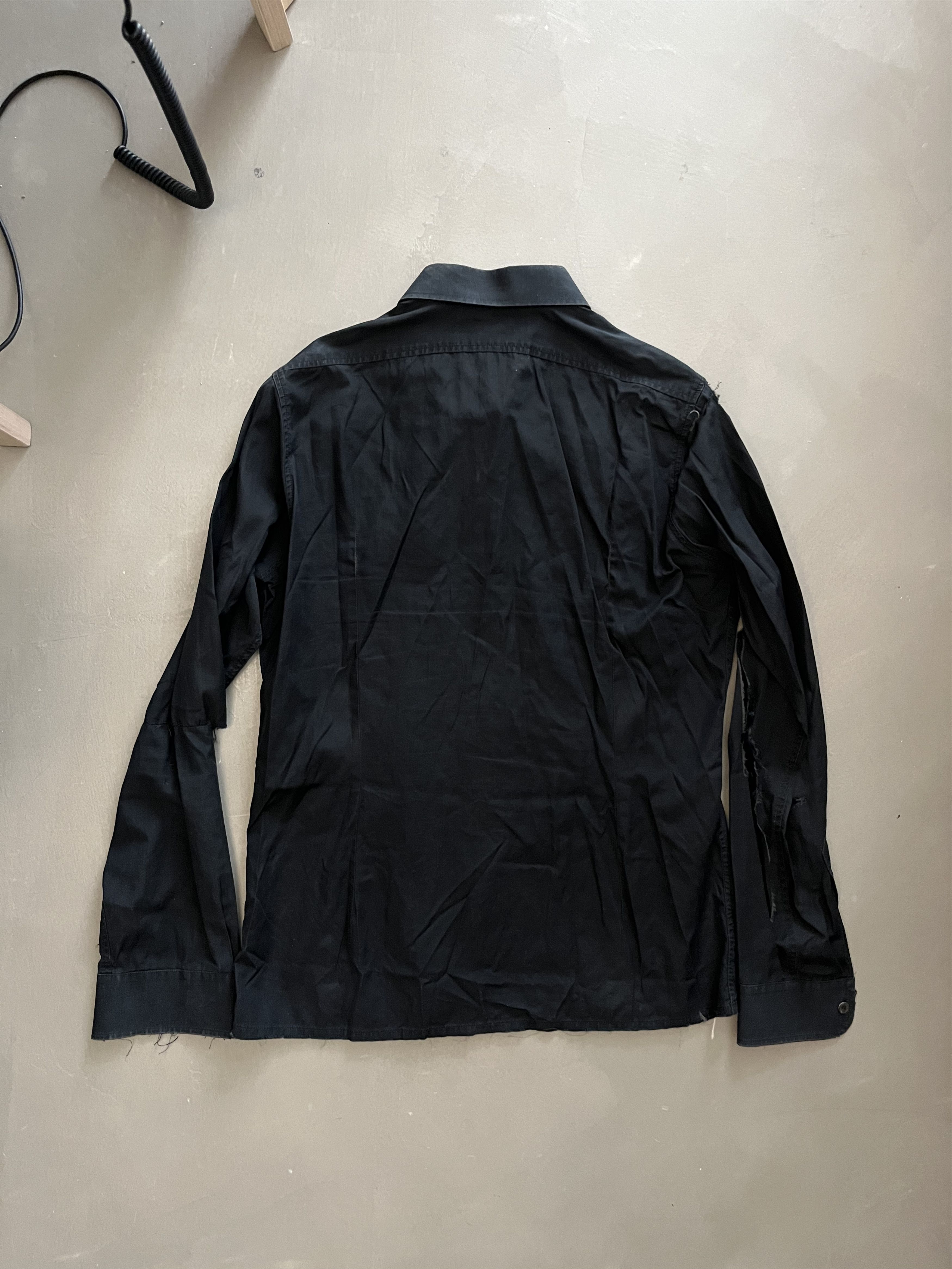 Raf Simons S/S 1999 thrashed button-up Size US M / EU 48-50 / 2 - 4 Thumbnail