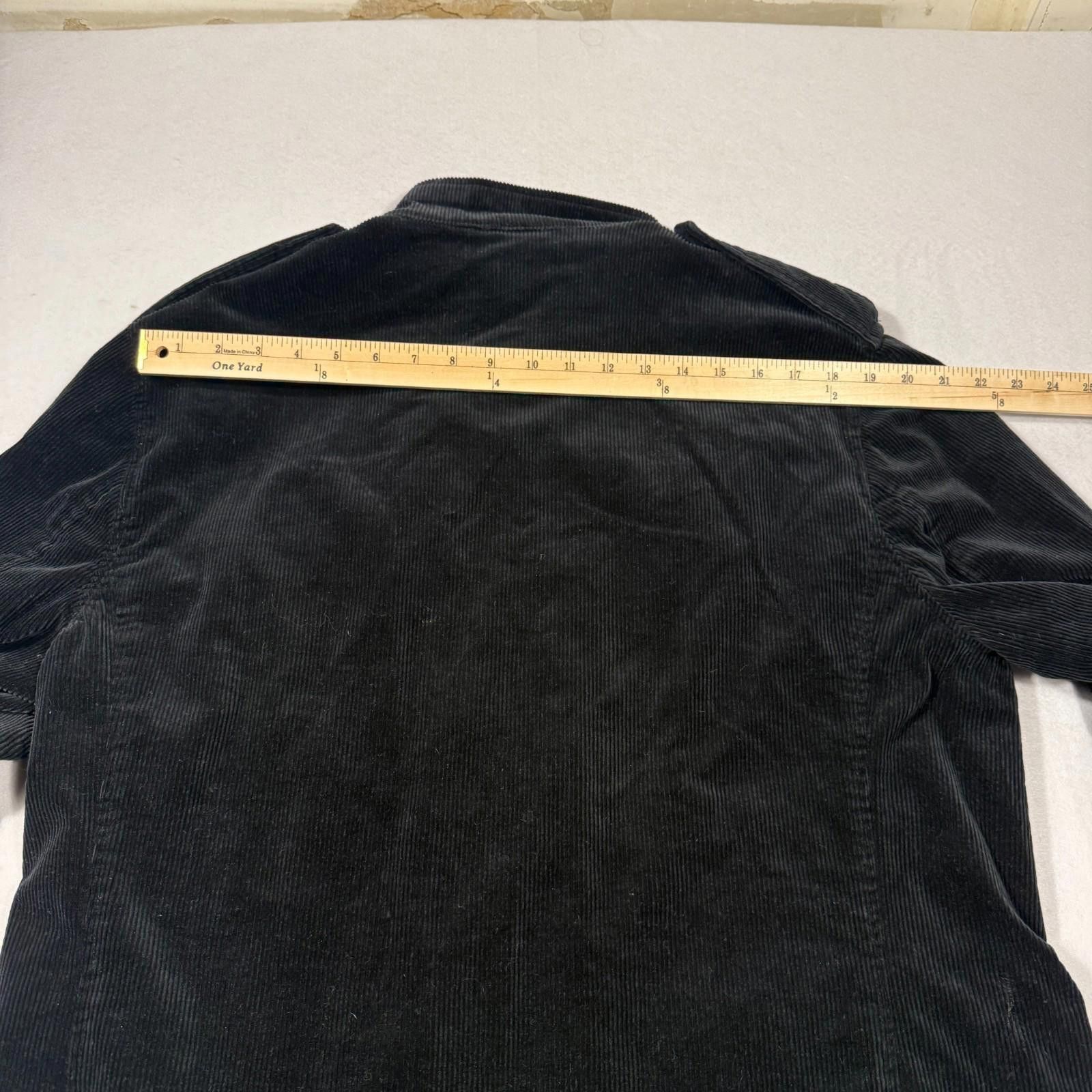 Rugby Ralph Lauren Vintage Rugby Ralph Lauren Corduroy Military Jacket Black XL Size US XL / EU 56 / 4 - 7 Thumbnail