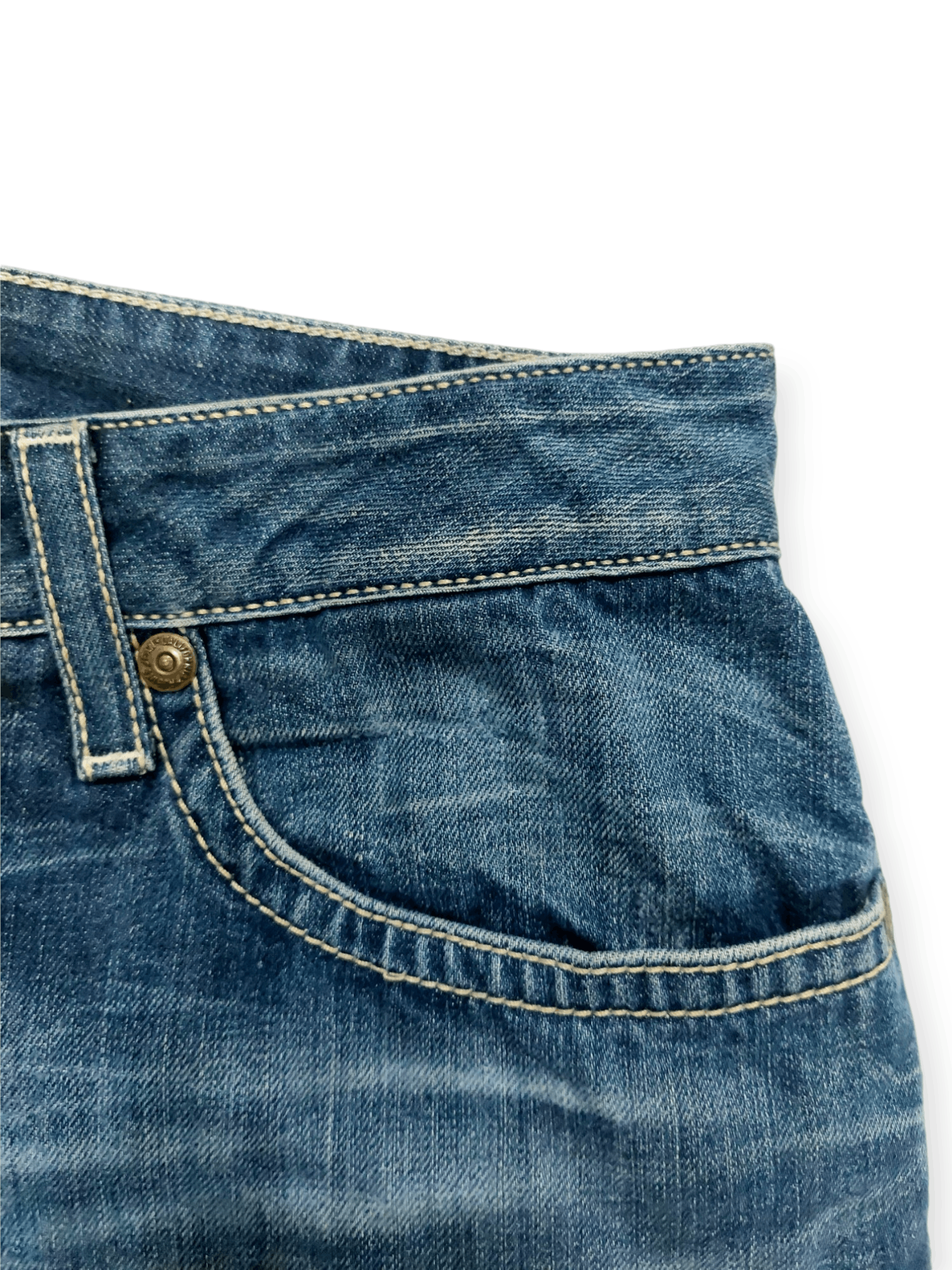 Robins Jeans Robins Jeans Flare Buckle Back Denim Size US 34 / EU 50 - 11 Thumbnail