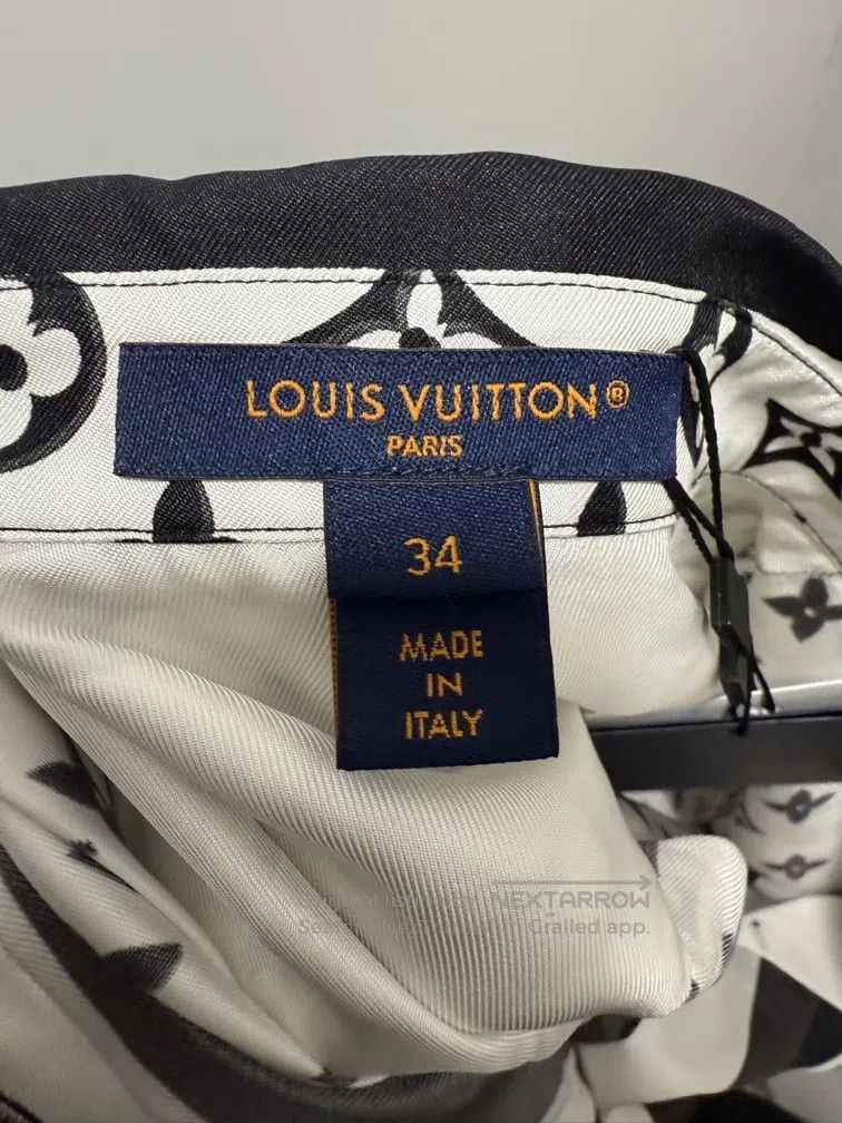 Louis Vuitton Louis Vuitton Old-flower printed mulberry silk shirt Size XXS / US 00 / IT 34 - 7 Thumbnail