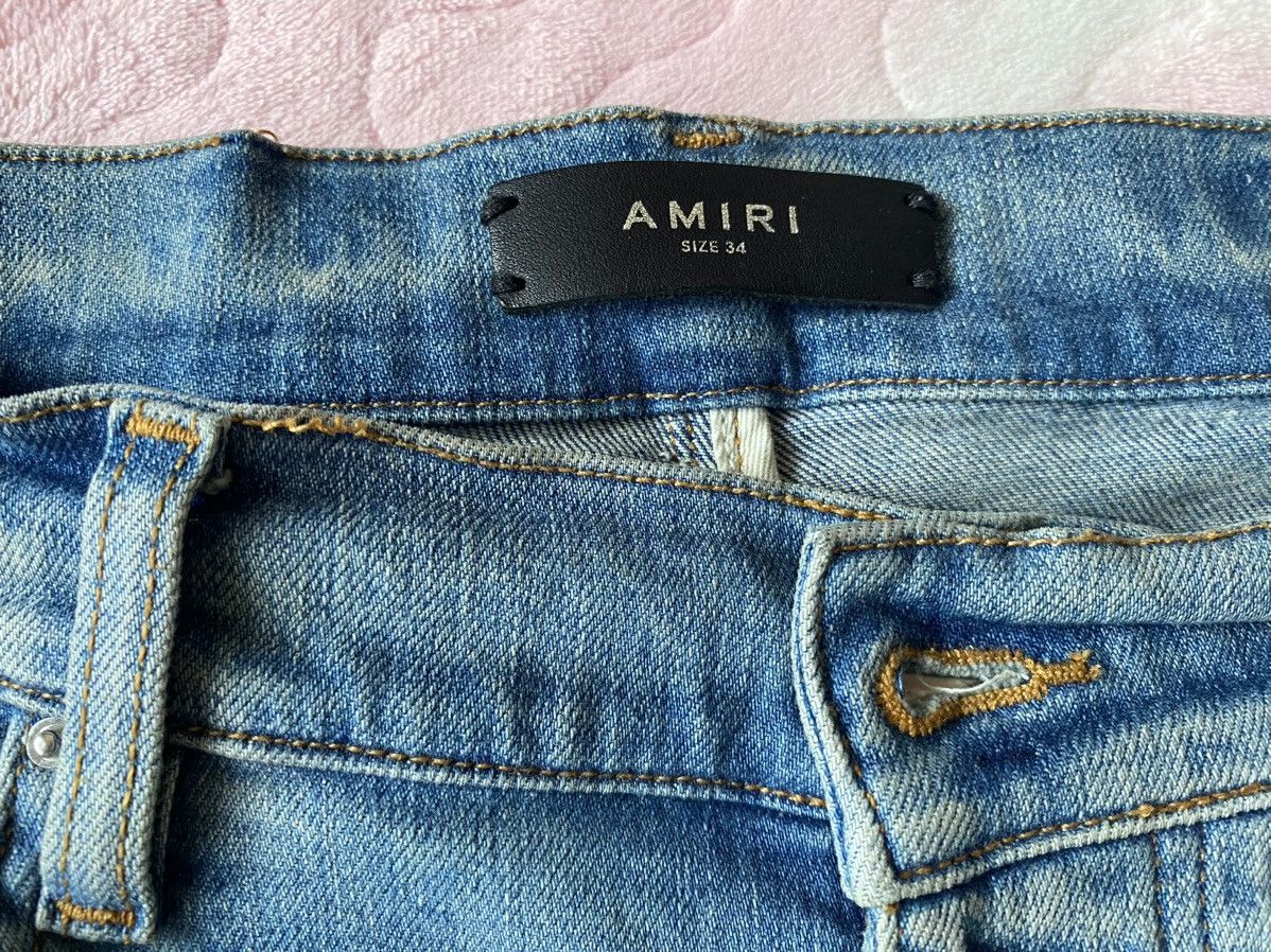 Amiri AMIRI Plaid Bandana Distressed Denim'Thrasher'Jeans Us 34 Size US 34 / EU 50 - 4 Thumbnail