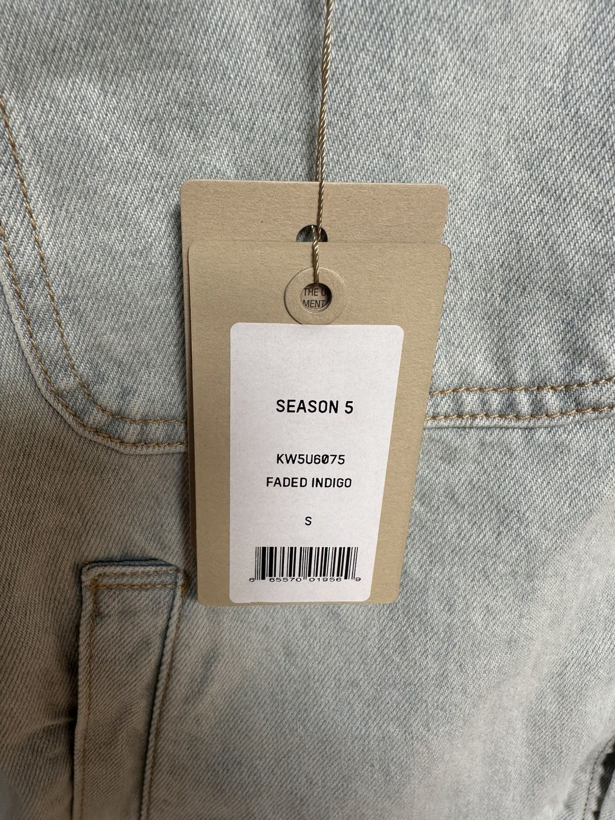 Yeezy Yeezy season 5 denim work jacket Size US S / EU 44-46 / 1 - 3 Thumbnail