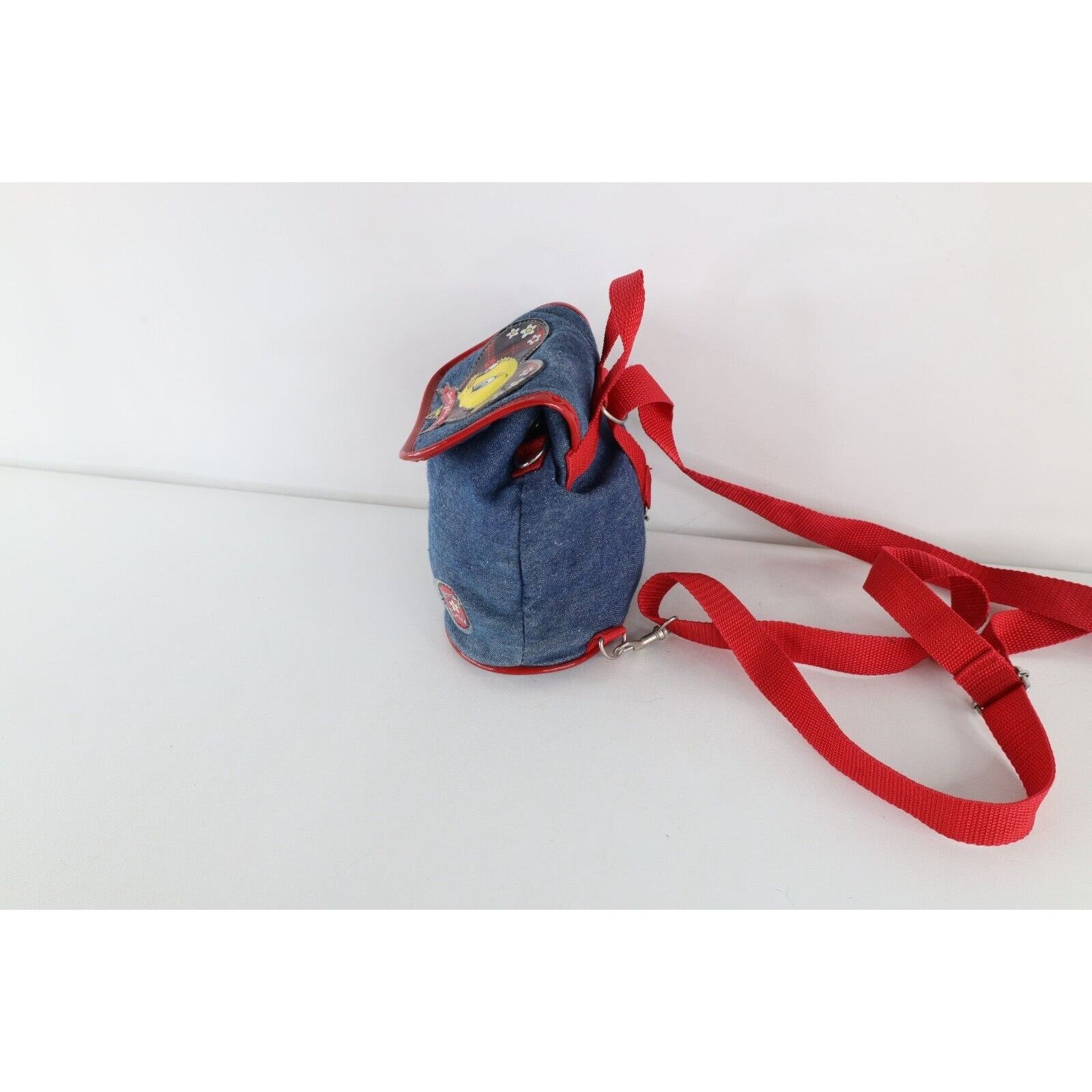 Vintage Vintage 90s Looney Tunes Tweety Bird Flower Denim Mini Bag Size ONE SIZE - 5 Thumbnail
