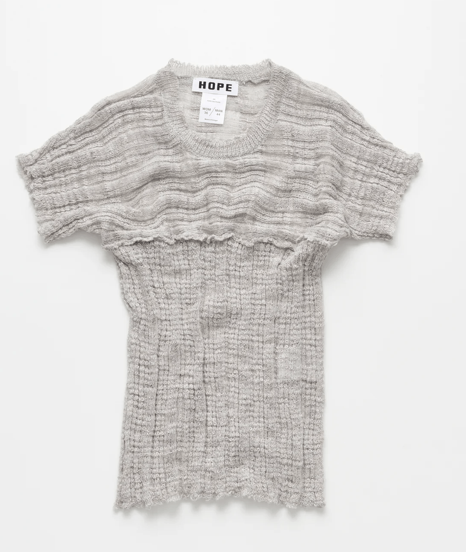 Hope Knitted t shirt Size US S / EU 44-46 / 1 - 1 Thumbnail