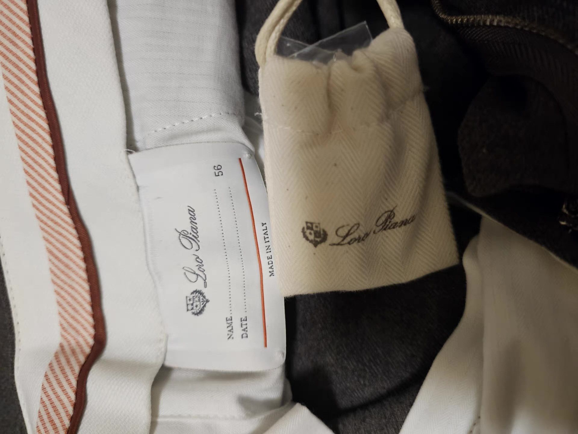 Loro Piana Loro Piana Men's Casual Pants Q4 Size US 40 / EU 56 - 8 Thumbnail