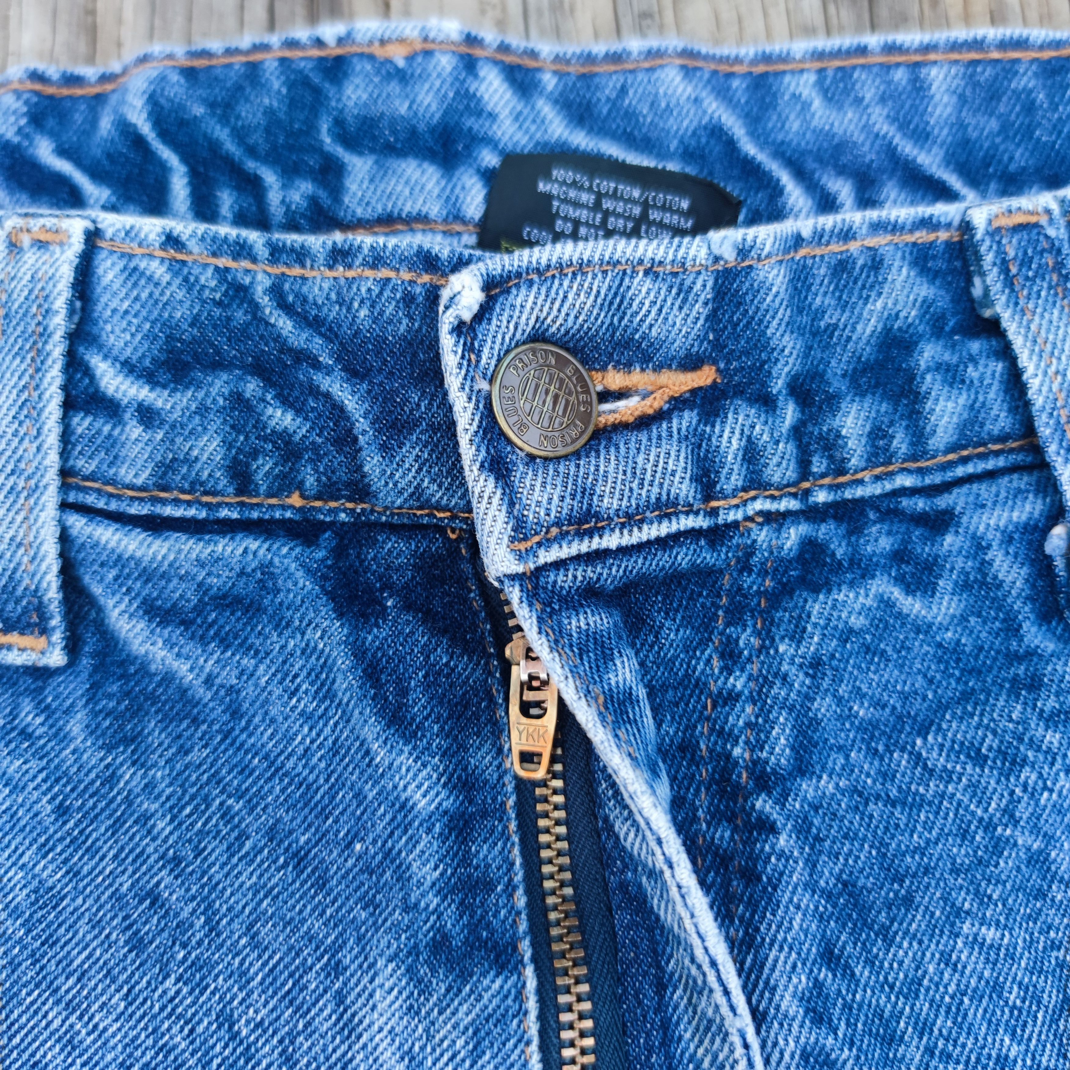 Vintage Vintage Prison Blues Work Denim Pant 38x28 Size US 38 / EU 54 - 7 Thumbnail