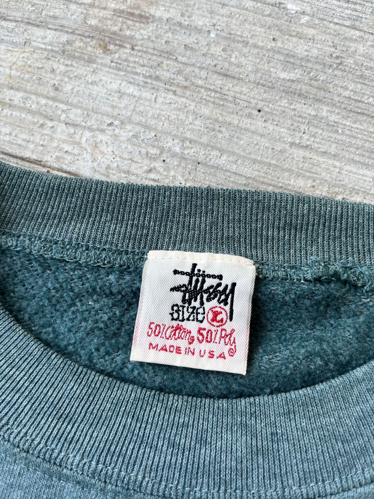 Other Vintage Stussy Crewneck Size US L / EU 52-54 / 3 - 5 Thumbnail