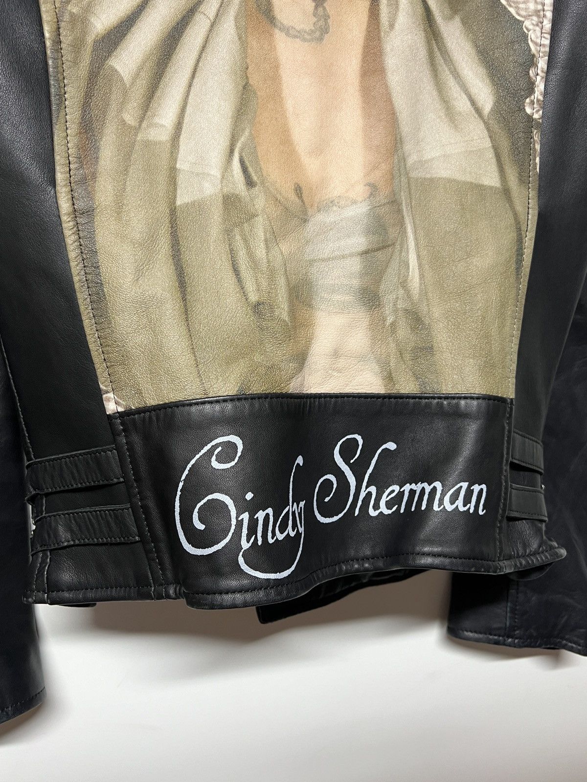 Undercover Sheep leather jacket ‘Cindy sherman’ Size XS / US 0-2 / IT 36-38 - 4 Thumbnail