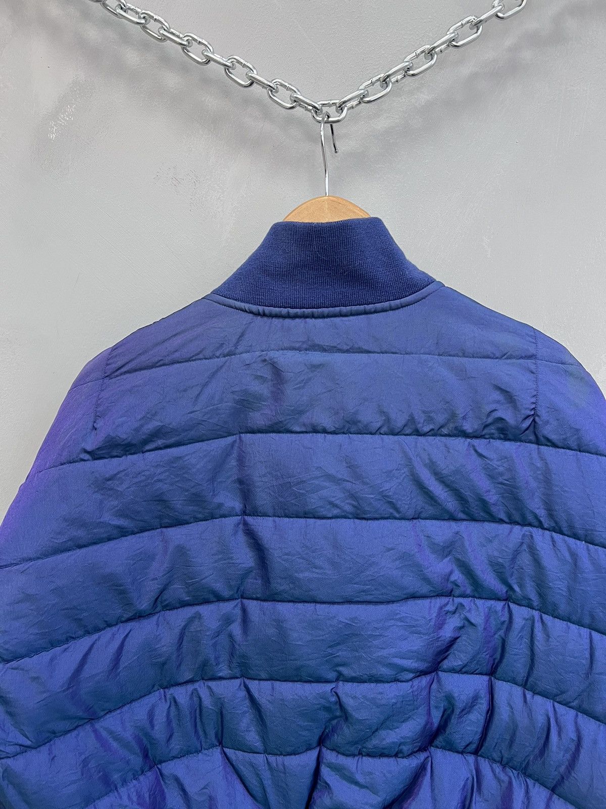 Issey Miyake × Japanese Brand × Vintage NYLON LAUTREMONT REVERSIBLE BOMBER JPG STYLE Y2K Size US M / EU 48-50 / 2 - 12 Thumbnail