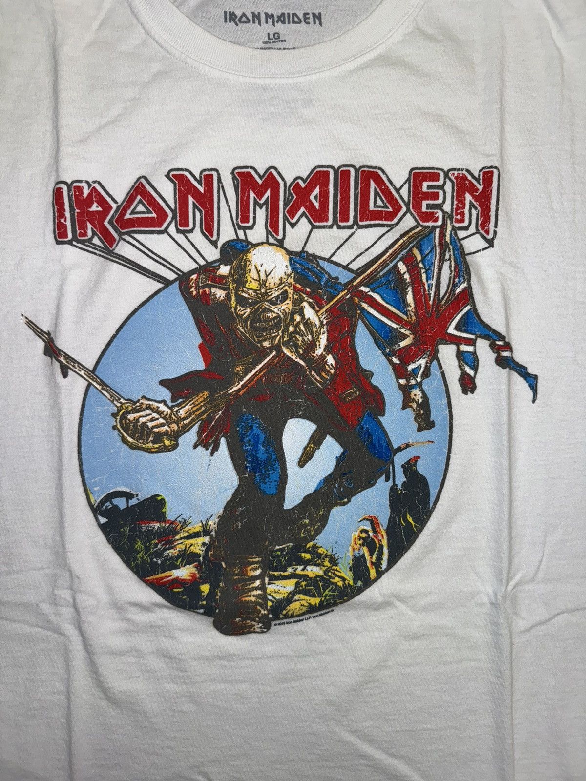 Band Tees Vintage Iron Maiden Skeleton Graphic Tee Size US L / EU 52-54 / 3 - 2 Thumbnail