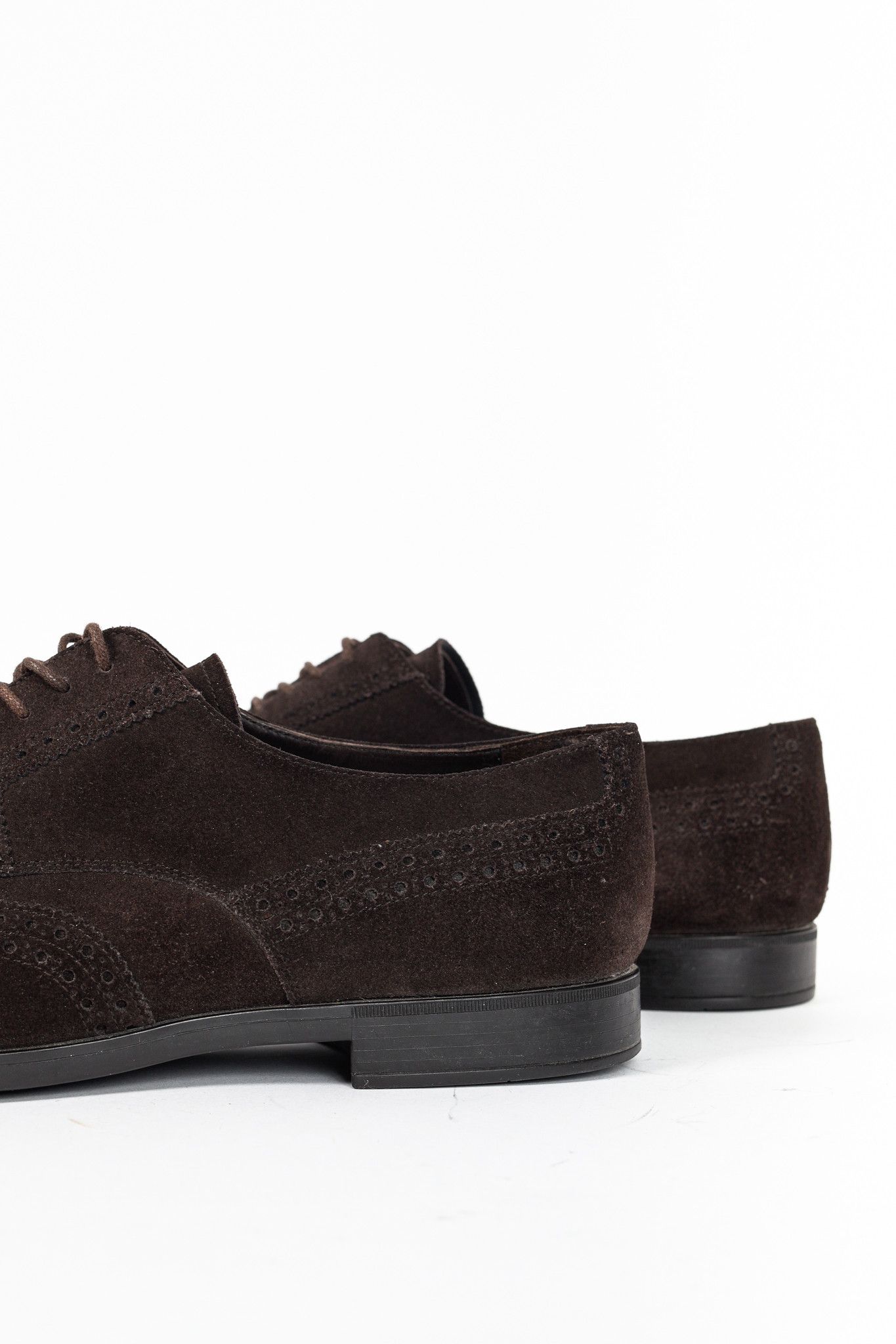 Prada Prada Moro Suede Wingtip Derbies Size US 10 / EU 43 - 8 Thumbnail