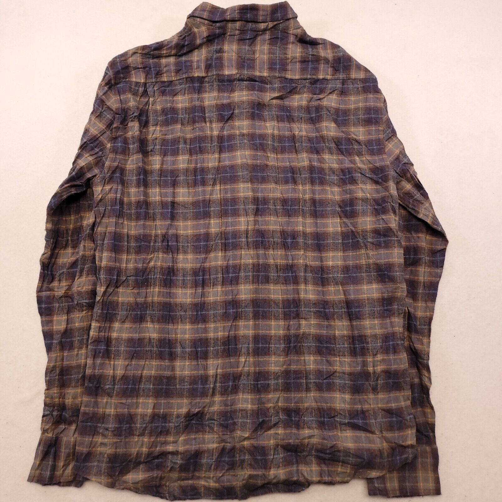 Weatherproof Weatherproof Tartan Flannel Shirt Mens Size L Blue Yellow Size US L / EU 52-54 / 3 - 11 Thumbnail