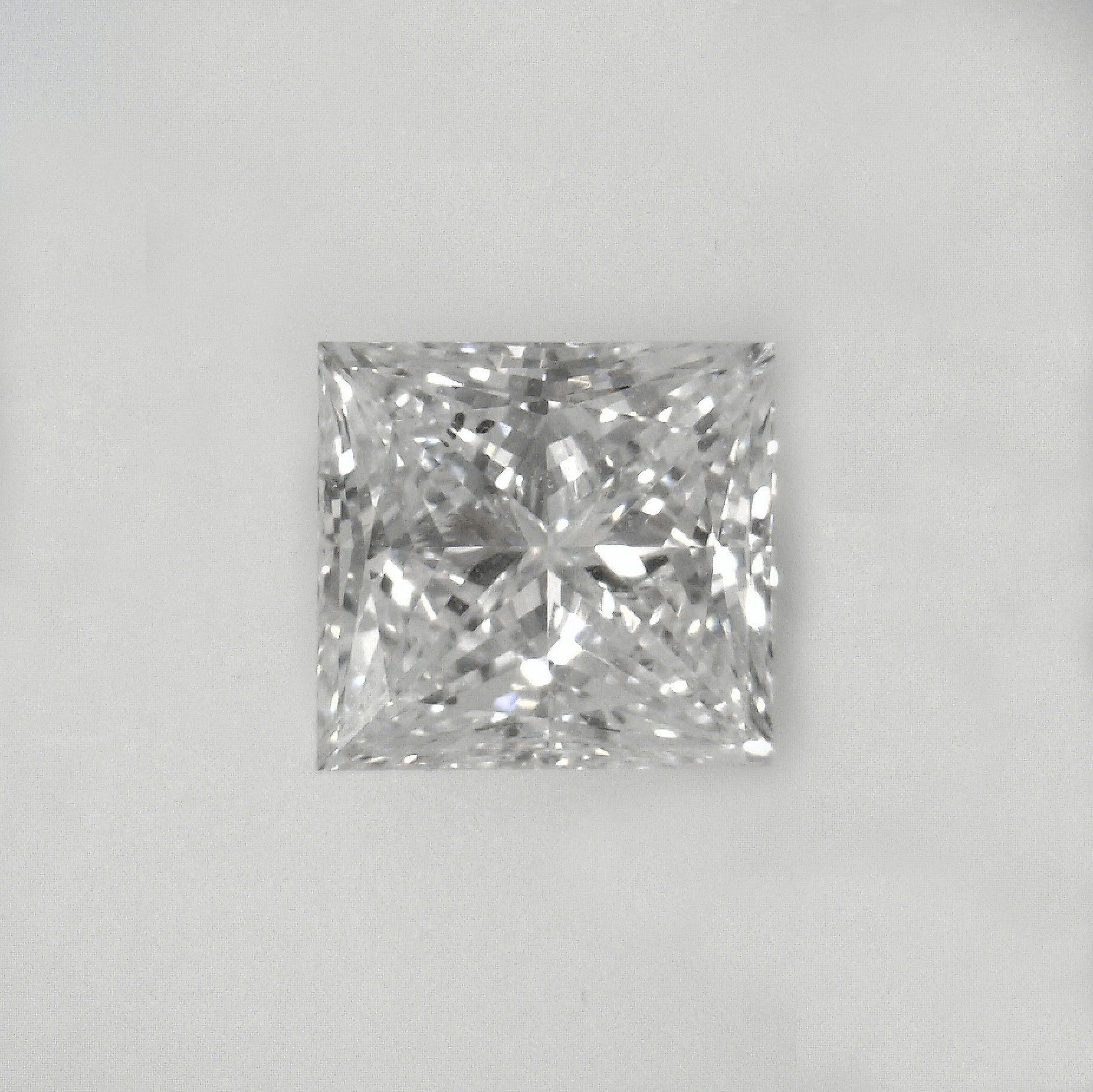 image of Tiffany Co Gia Certified Princess Cut, D Color, Si1 Clarity, 1.50 Ct Loose Diamonds in Silver, Wome