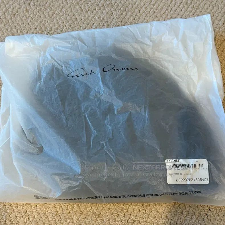 Rick Owens RICK OWENS Double Layer Shoulder Long Sleeve Size US L / EU 52-54 / 3 - 6 Thumbnail