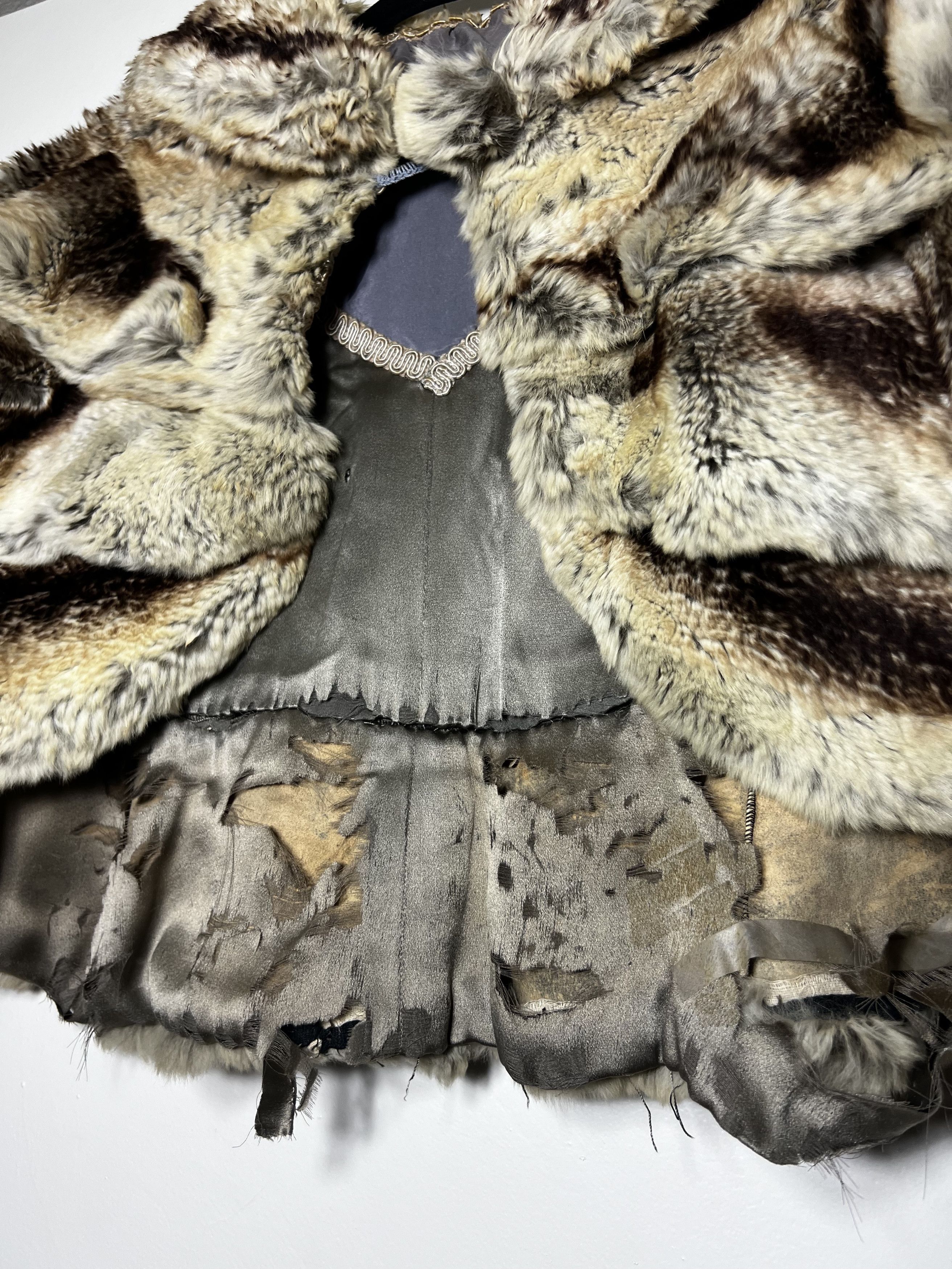 Other × Vintage Vintage 1920's-1930's Chinchilla Fur Stole Wrap - Cape Size ONE SIZE - 9 Thumbnail