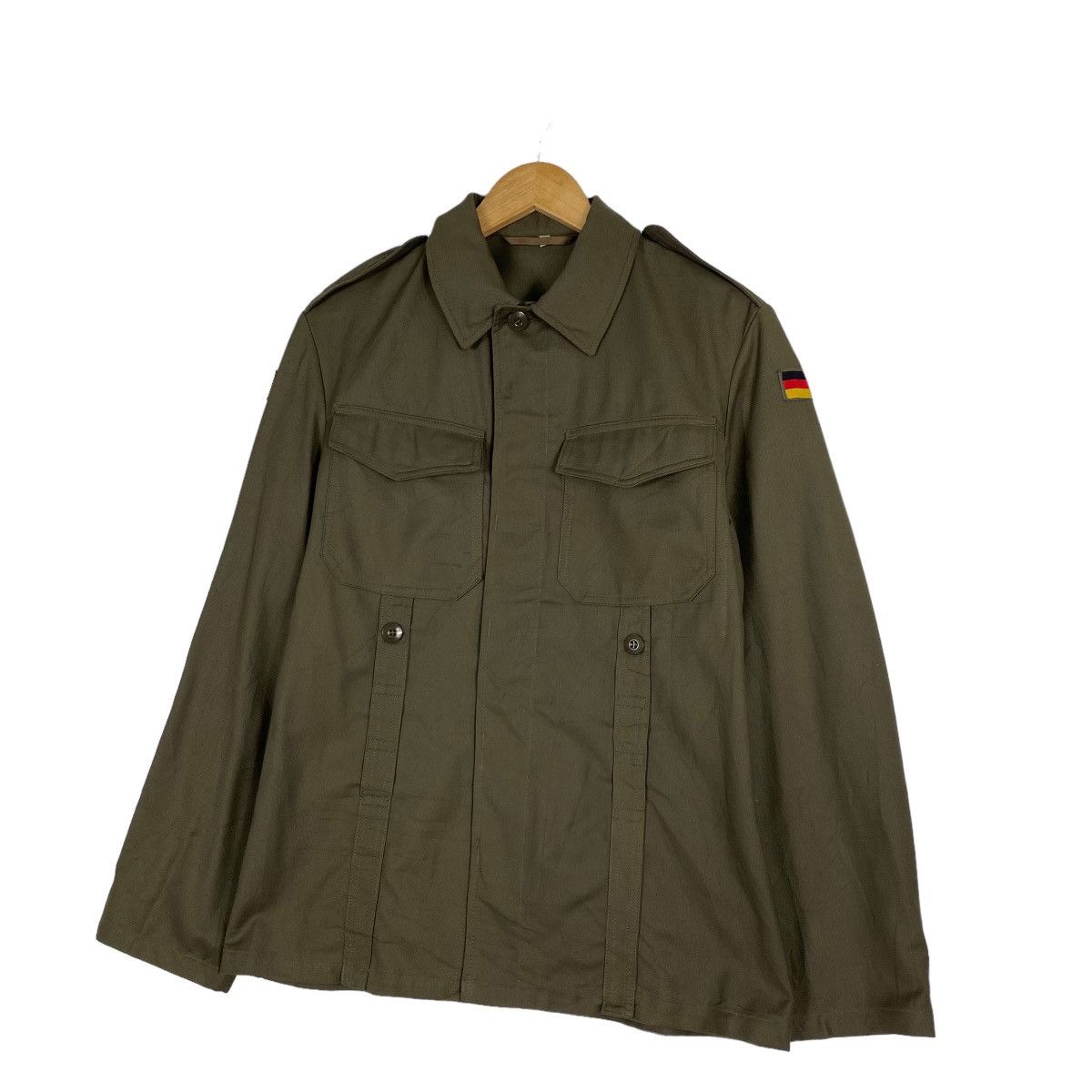 Japanese Brand Vintage 1980 Army German Jacket Size US M / EU 48-50 / 2 - 2 Thumbnail