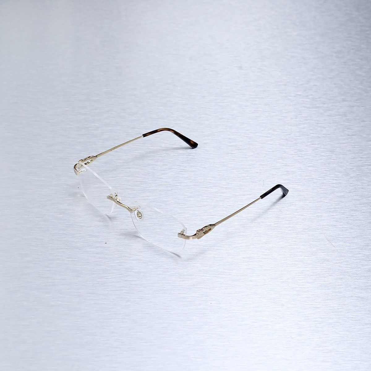 image of Cartier Ct0290O 003 Glasses in Gold, Men's