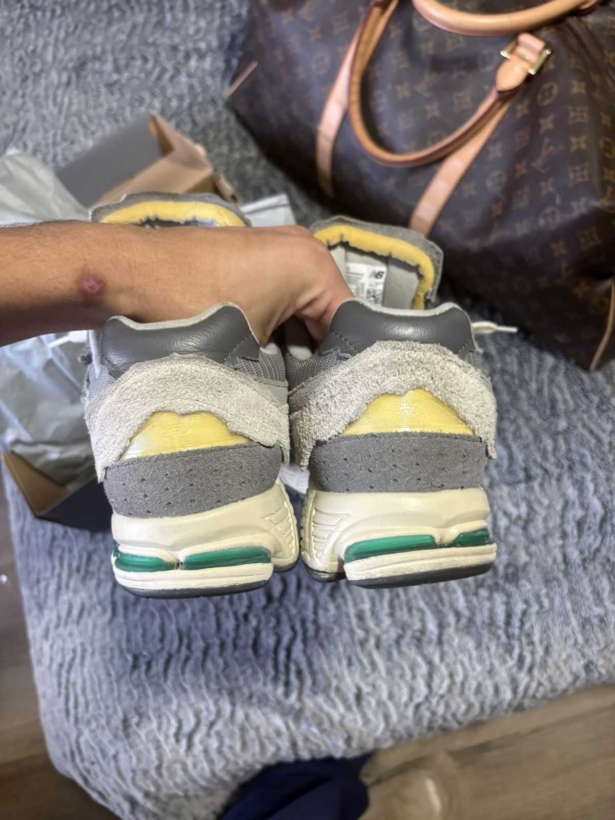 Coach New Balance 2002R Protection Pack “Rain Cloud” Size 9 Size US 9 / EU 42 - 8 Thumbnail