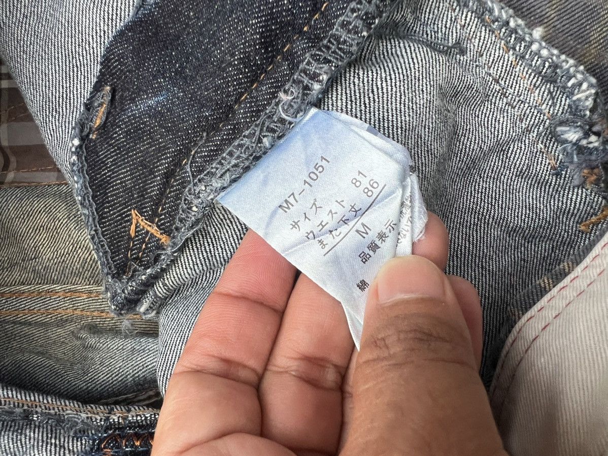 Marithe + Francois Girbaud Marithe Francois Girbaud Distressed Denim Design Size US 31 - 9 Thumbnail