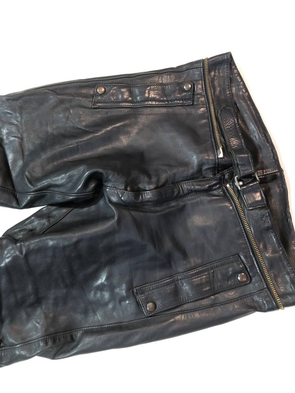 Genuine Leather Avangarde Rare Vintage Leather Pants Size US 33 - 7 Thumbnail