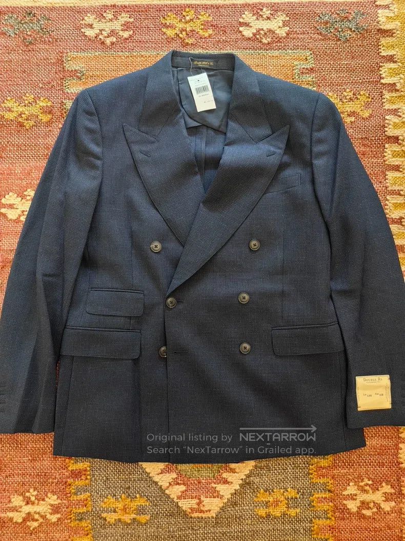 RRL Ralph Lauren RRL Ralph Lauren Unisex Vintage Gun Collar Double Button F Size 42R - 1 Thumbnail