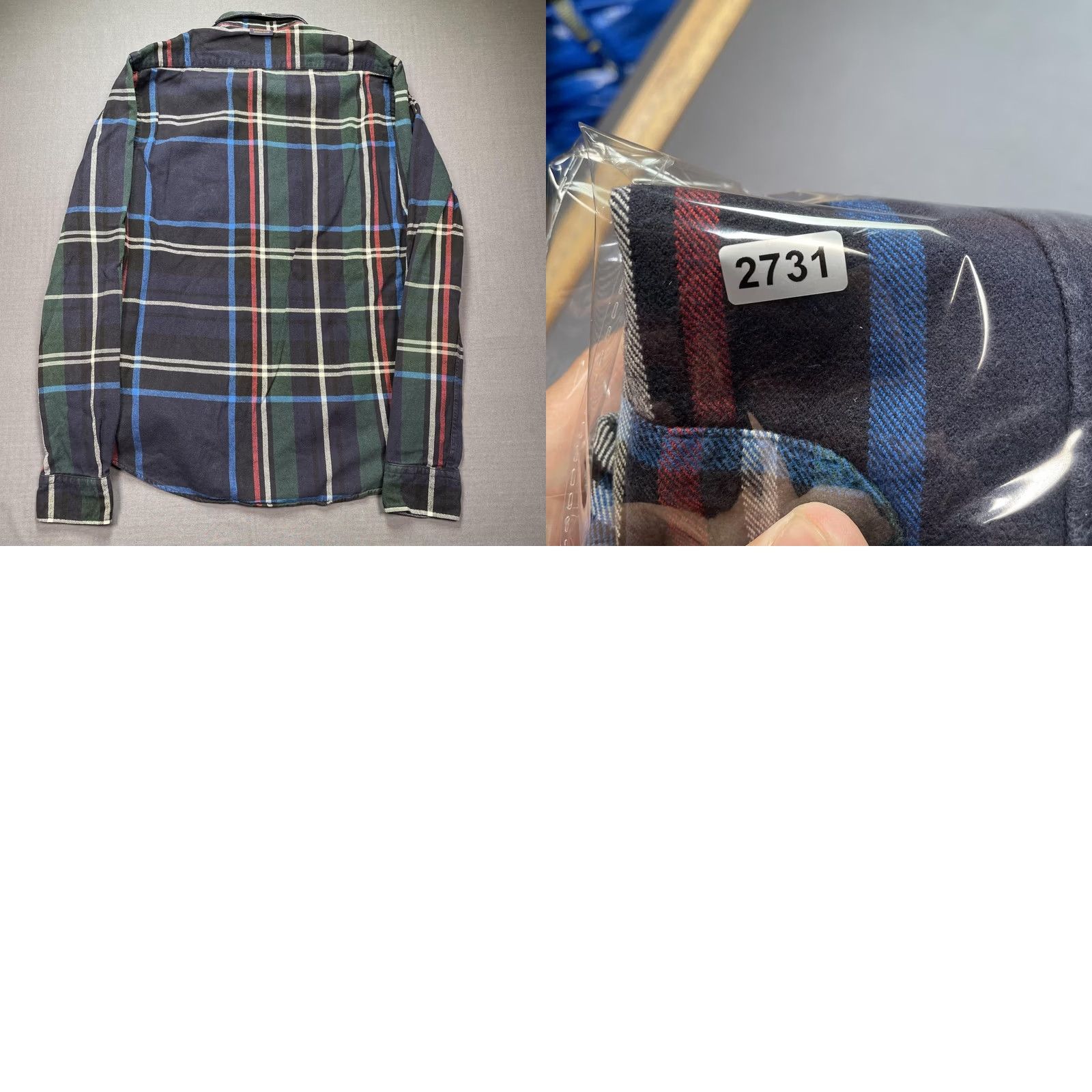 Scotch & Soda Scotch & Soda Shirt Mens Medium Multicolor Plaid Flannel Long Sleeve Button Up Size US M / EU 48-50 / 2 - 8 Thumbnail