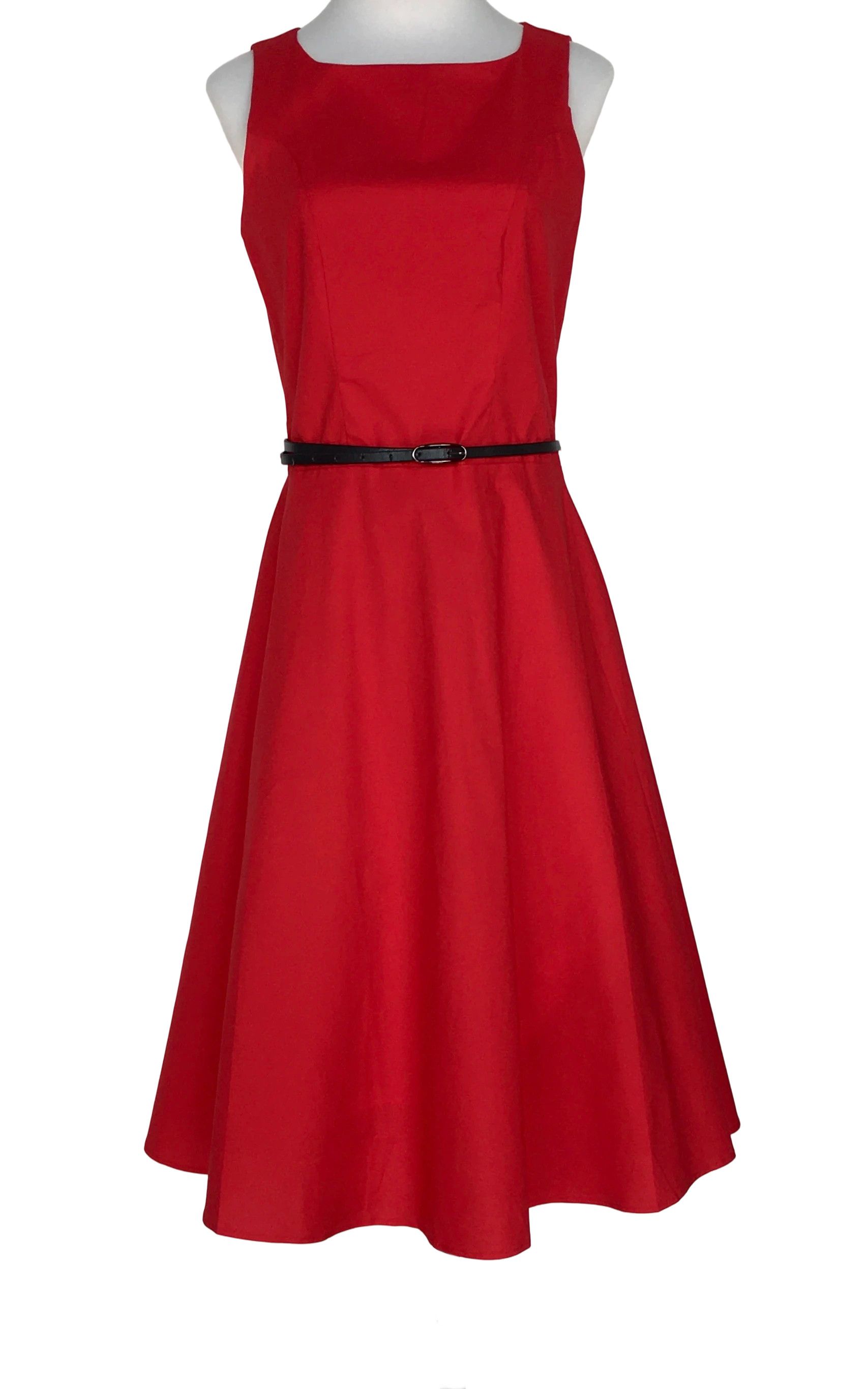 Other Cotton Dress Round Neck Sleeveless Vintage Style Size L / US 10 / IT 46 - 1 Thumbnail