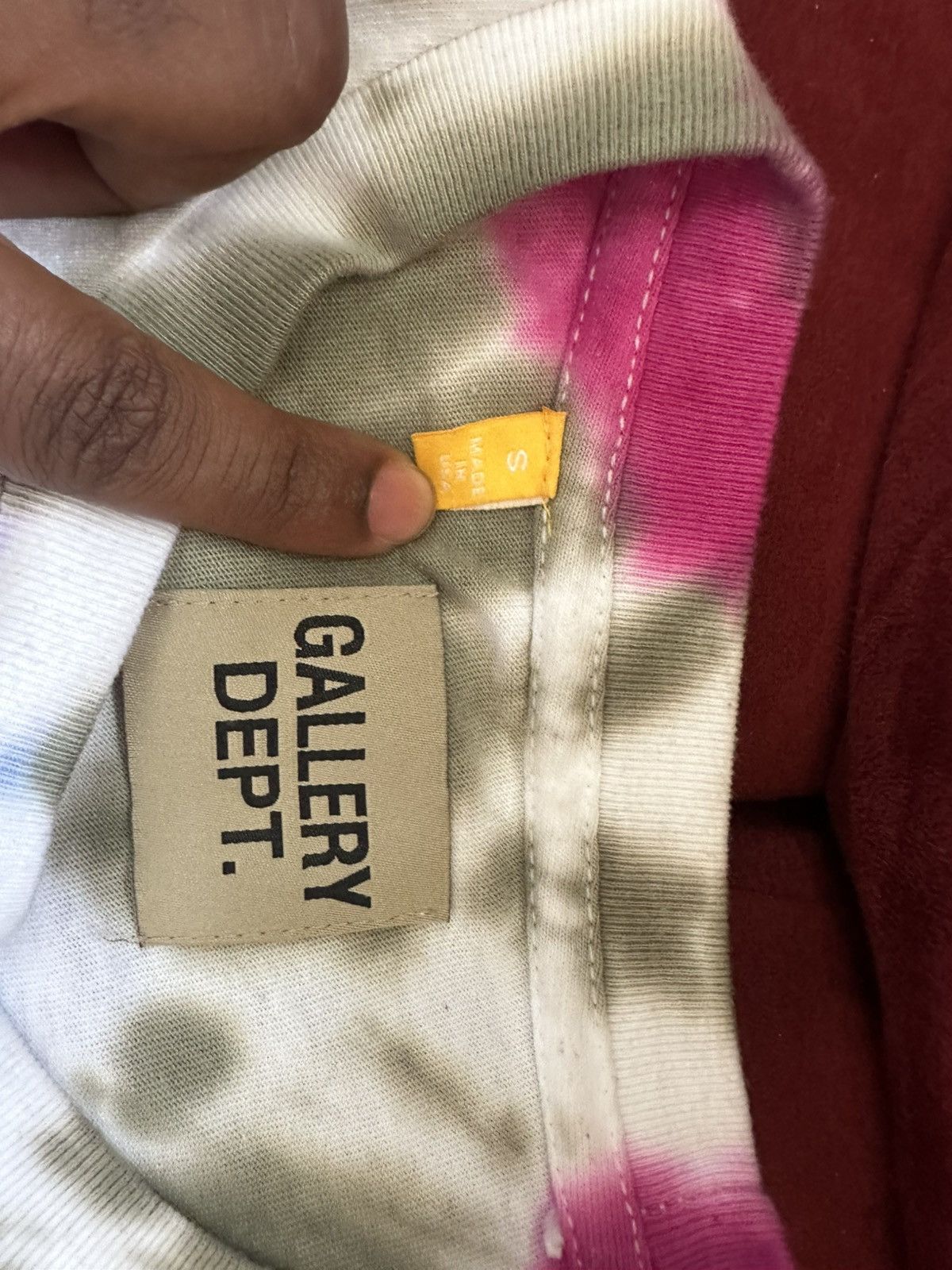 Gallery Dept. Gallery Dept Tie- Dye Graphic Tee Size US M / EU 48-50 / 2 - 3 Thumbnail
