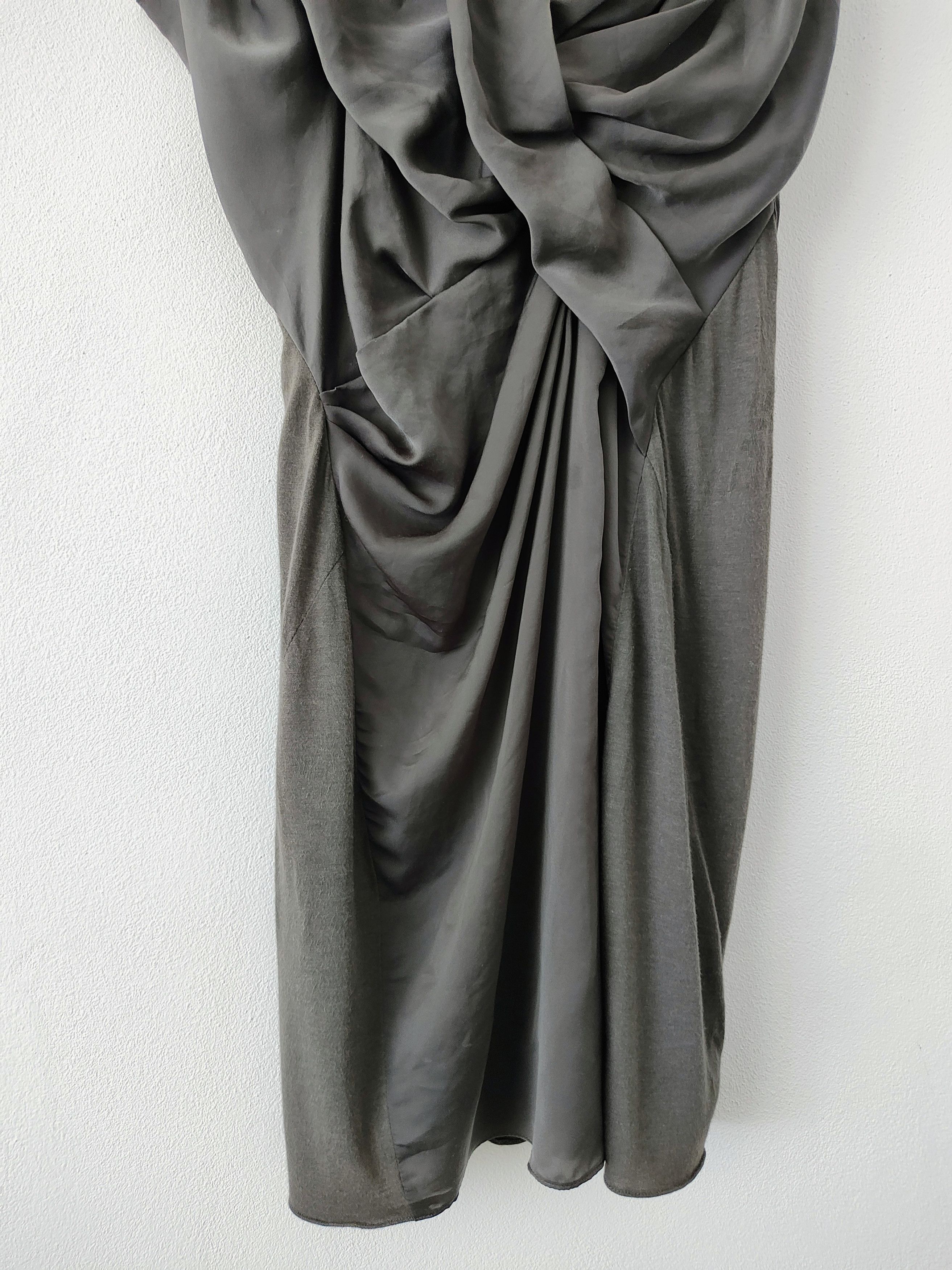Helmut Lang GREY DRESS Size M / US 6-8 / IT 42-44 - 3 Thumbnail