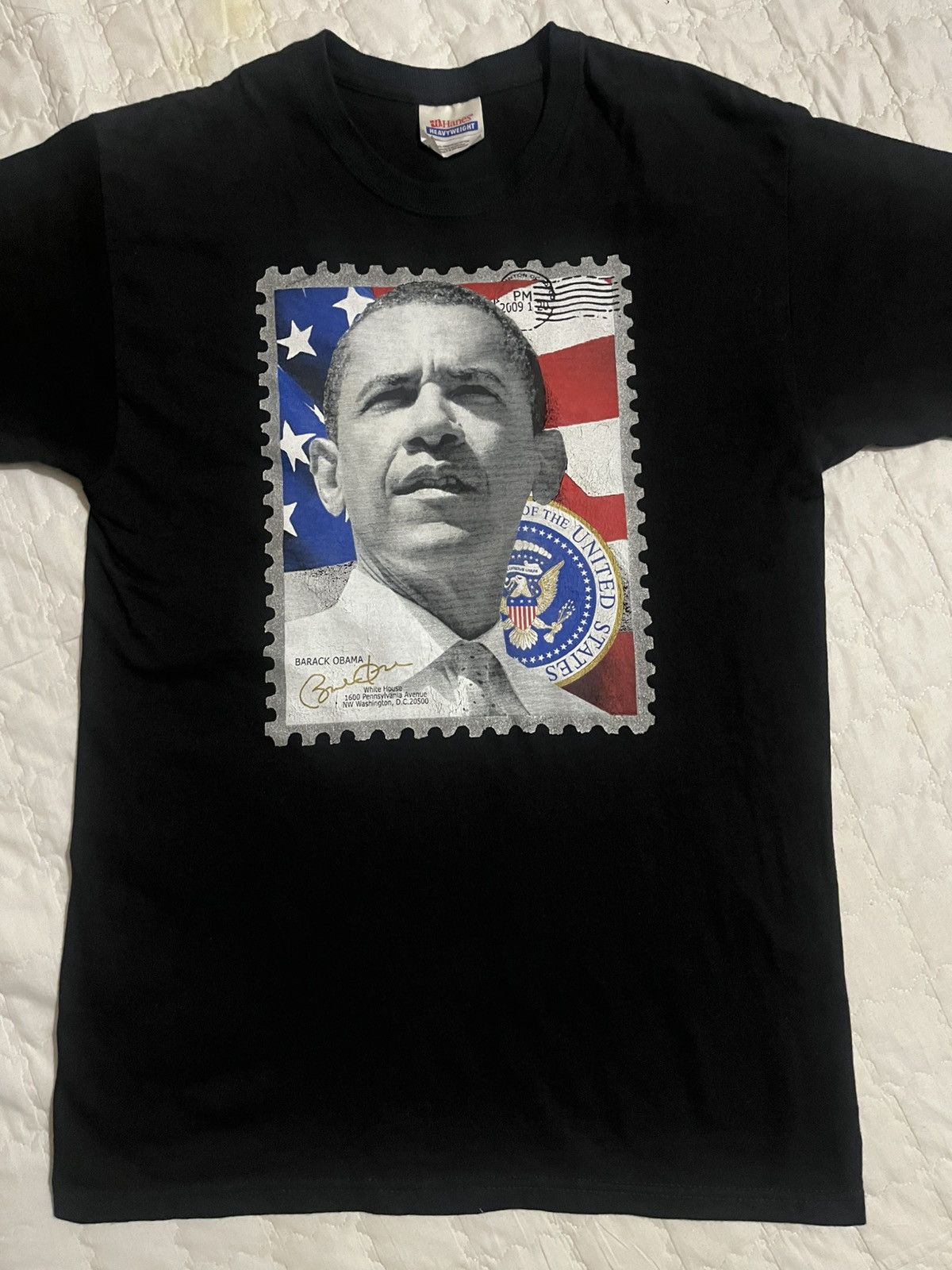 Hanes HANES X OBAMA Size US S / EU 44-46 / 1 - 1 Thumbnail