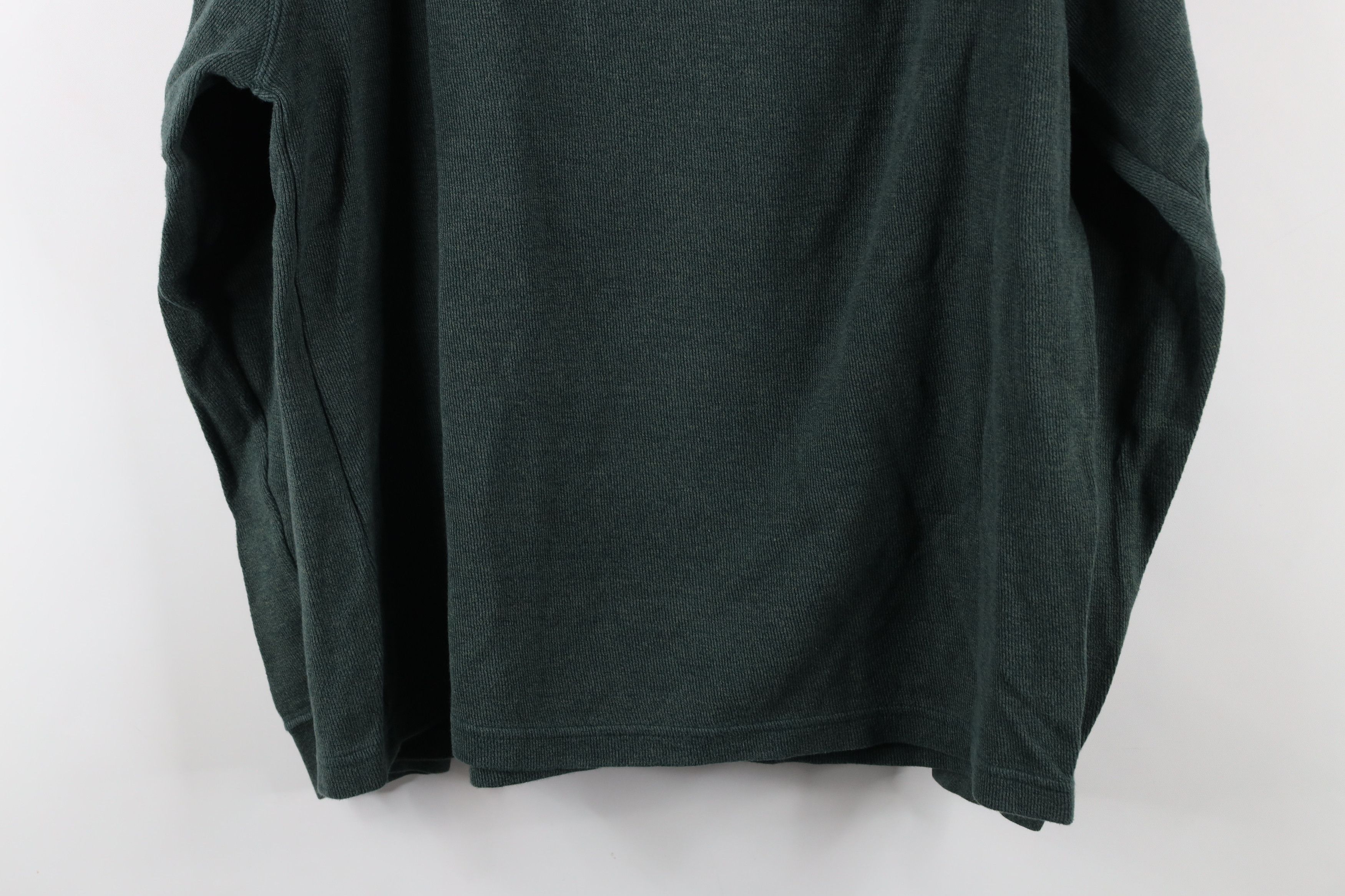 Vintage Vintage 90s Streetwear Ribbed Knit Long Sleeve T-Shirt Size US L / EU 52-54 / 3 - 10 Thumbnail