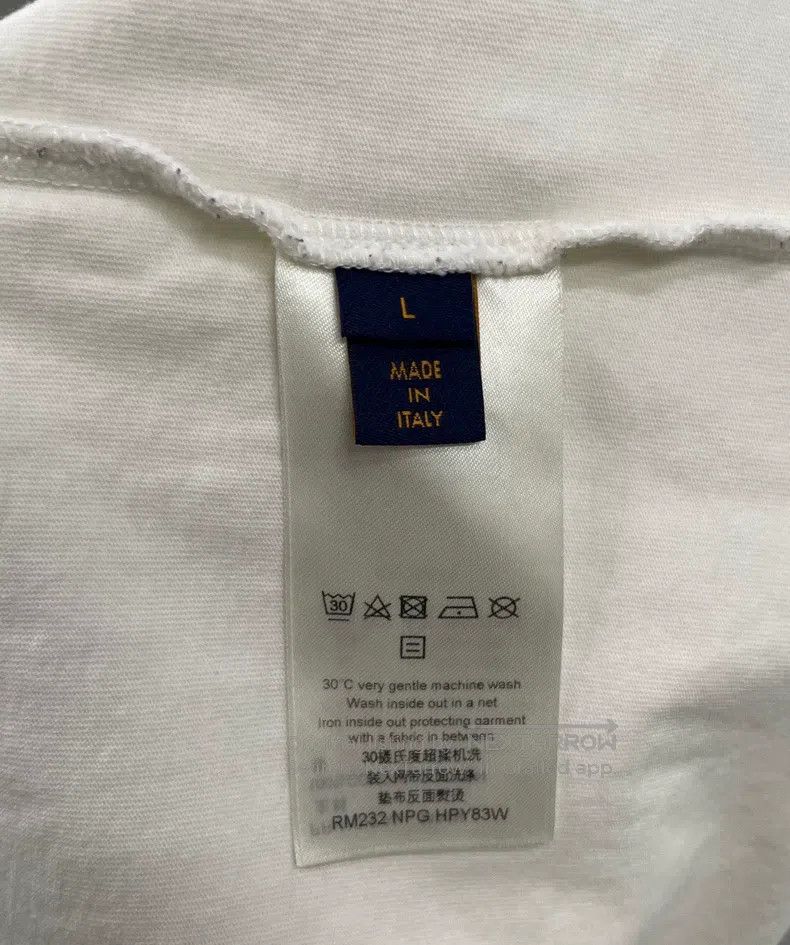 Louis Vuitton Louis Vuitton White Flying Pigeon Short Sleeve Size US L / EU 52-54 / 3 - 6 Thumbnail
