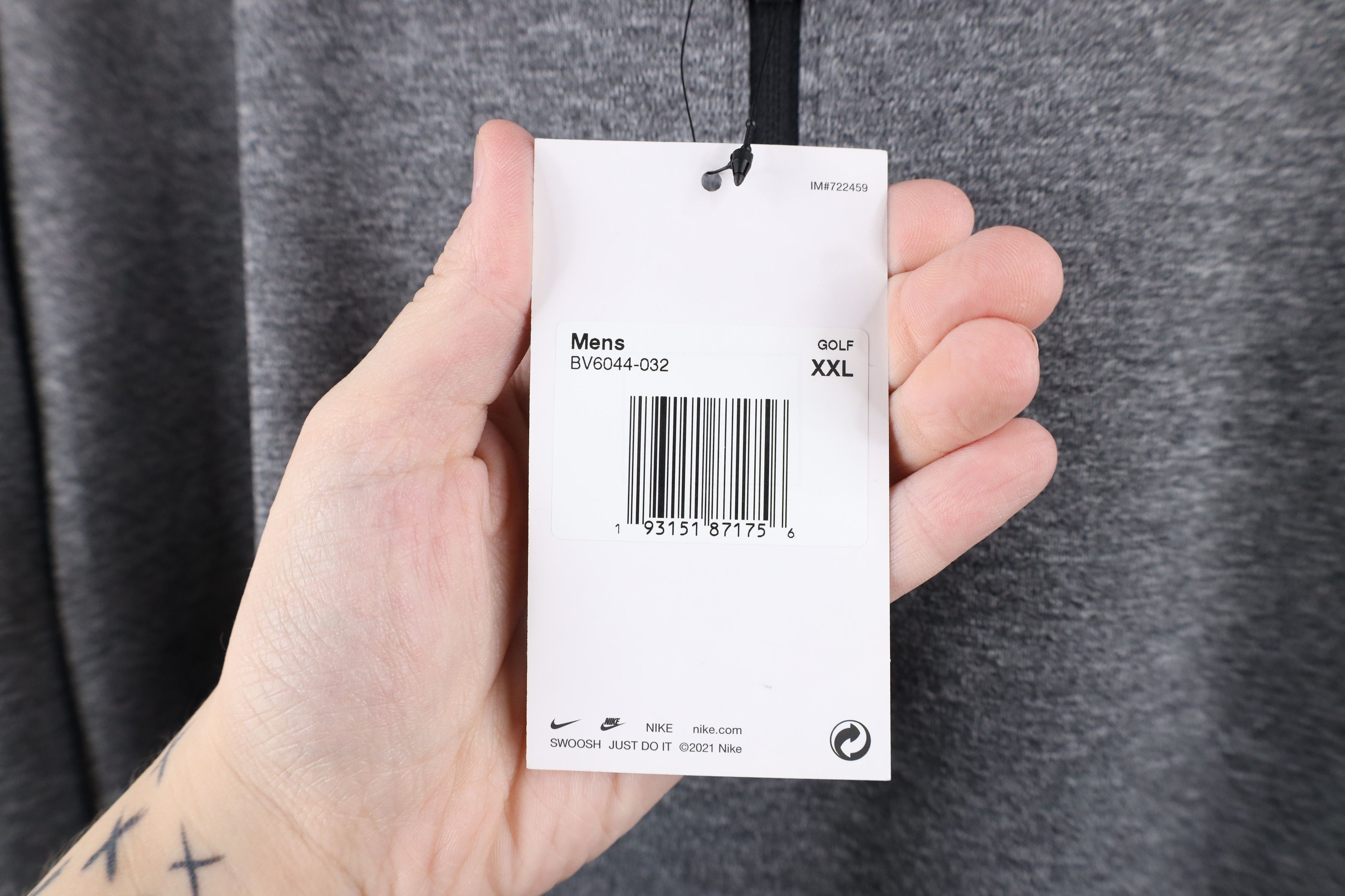 Nike × Vintage New Nike Golf Scott Mini Swoosh Knit Half Zip Pullover Top Size US XXL / EU 58 / 5 - 6 Thumbnail