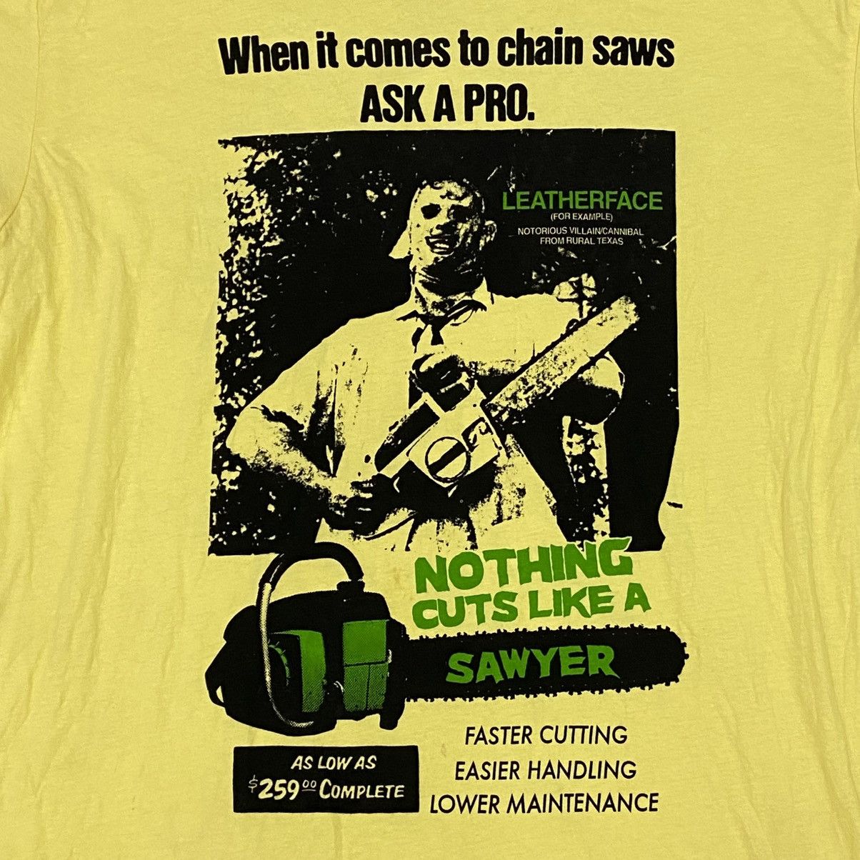Other Horror movie the texas chainsaw massacre film Size US XL / EU 56 / 4 - 2 Thumbnail