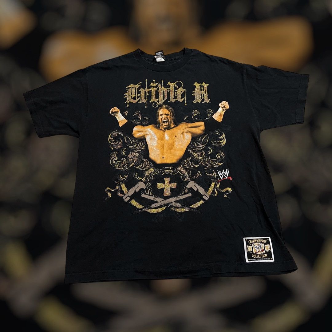 Vintage × WWE Vintage Triple H Tee Size US XL / EU 56 / 4 - 1 Thumbnail