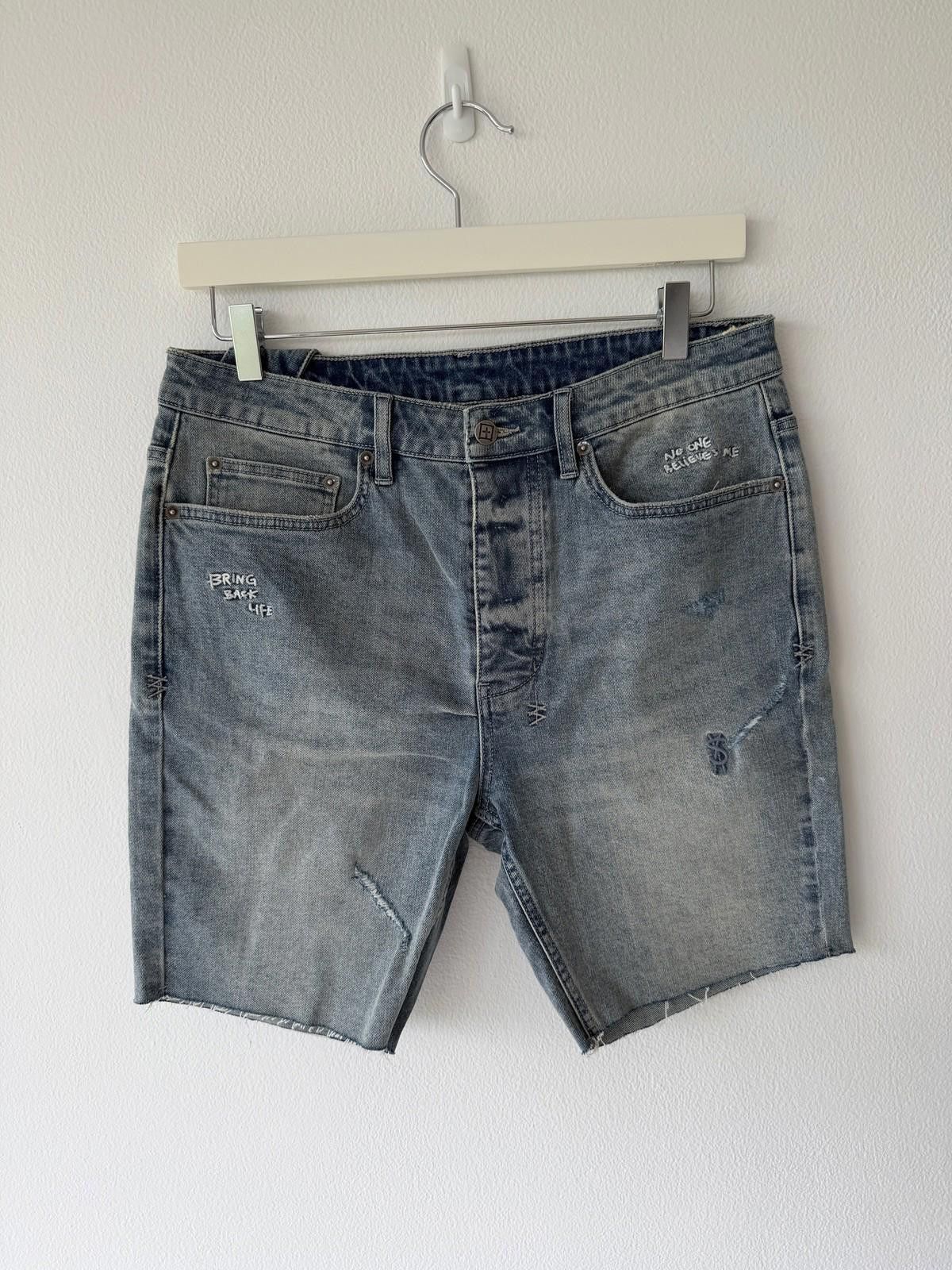 Ksubi new Ksubi mens denim shorts chopper authentik blue 32 Size US 32 / EU 48 - 1 Thumbnail