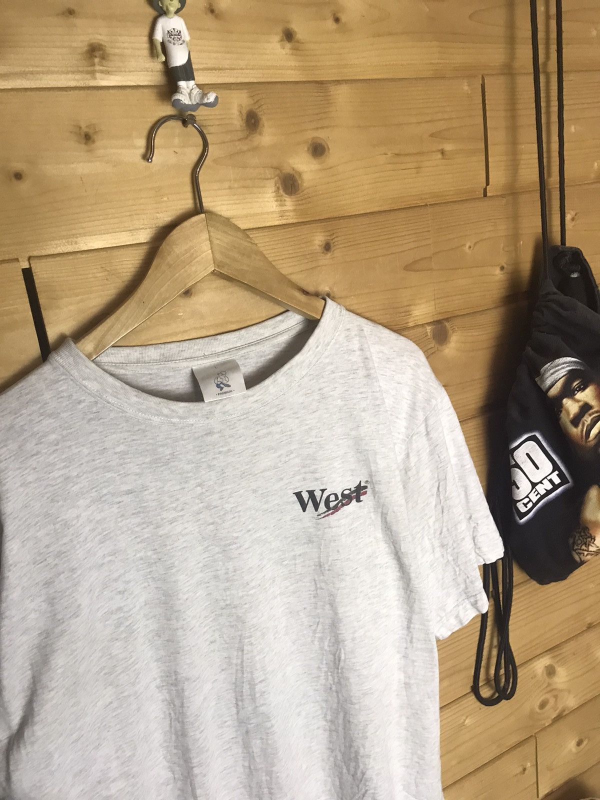 Vintage Vintage 90’s West cigarette t-shirt Size US L / EU 52-54 / 3 - 3 Thumbnail