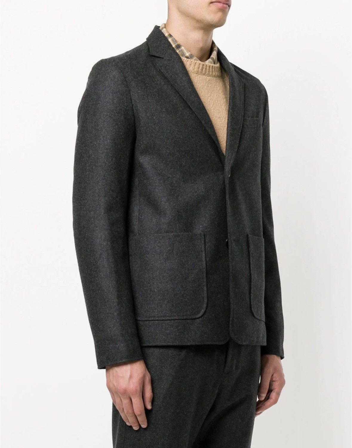 A.P.C. A.P.C. Blazer with Patch Pockets Size 52L - 5 Thumbnail