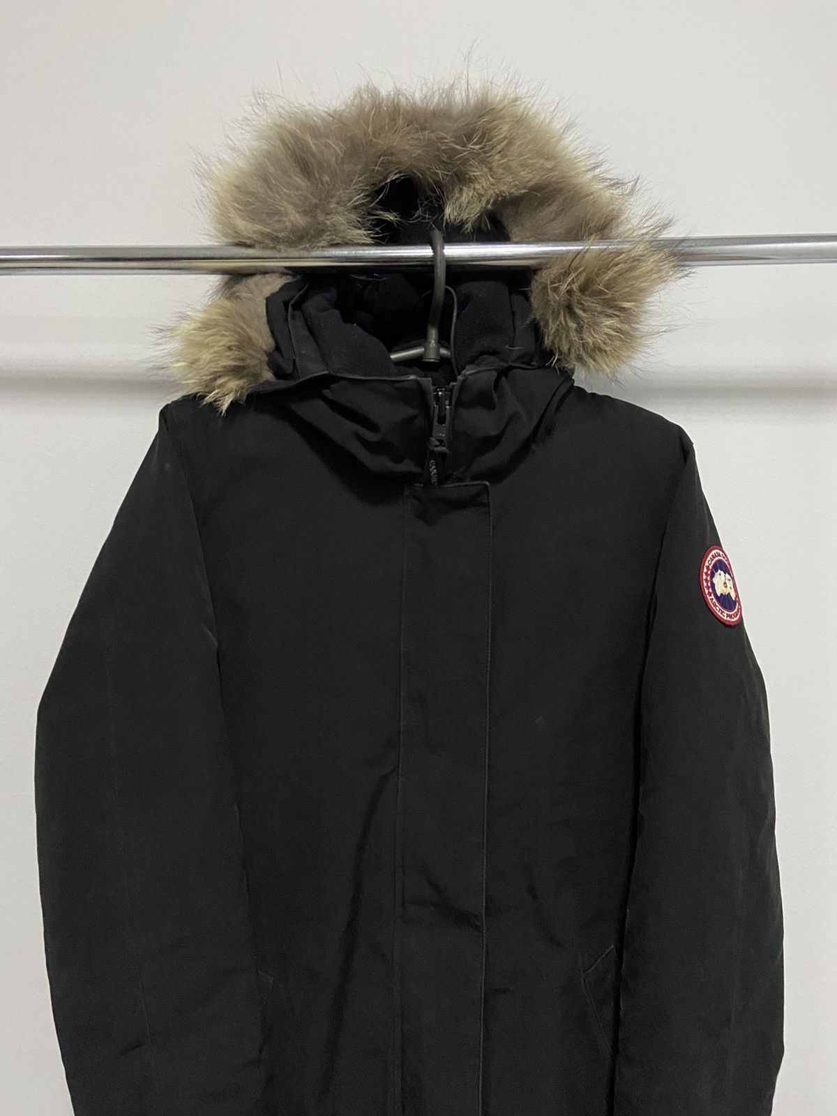 Canada Goose × Vintage Canada goose Victoria fur hooded jacket parka patch logo Size M / US 6-8 / IT 42-44 - 2 Thumbnail