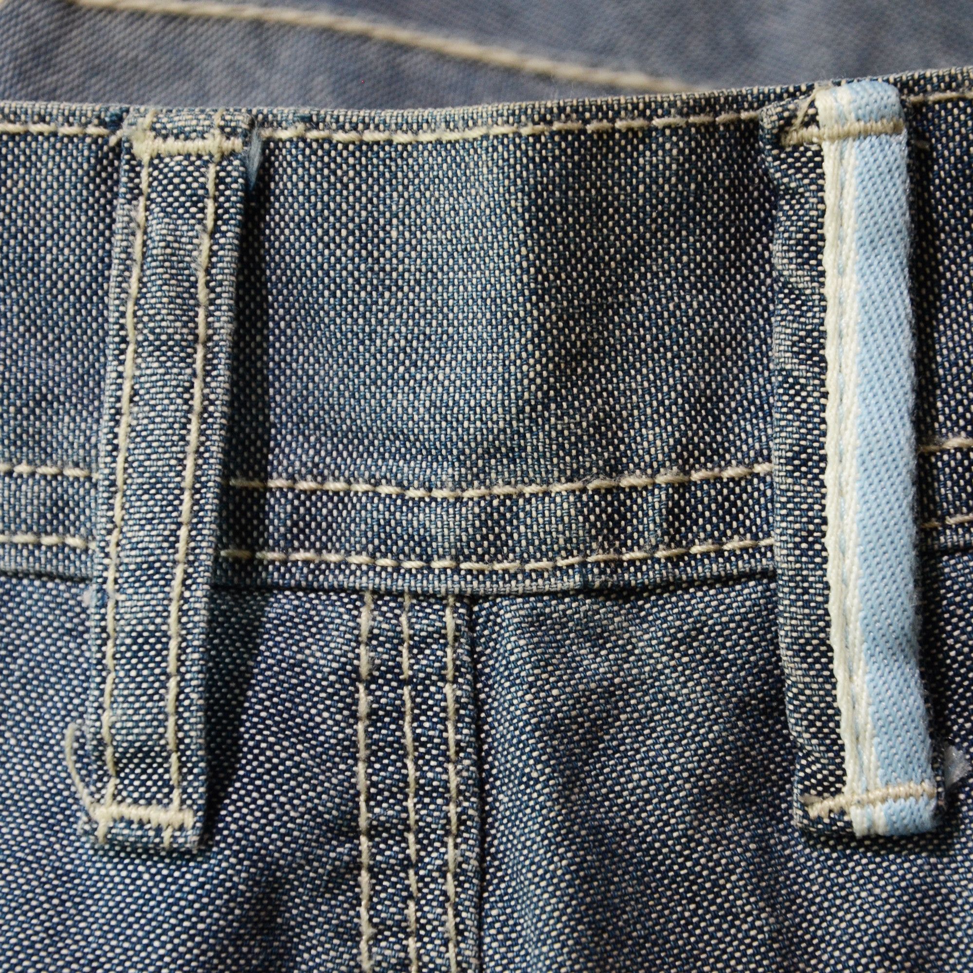 Marithe + Francois Girbaud M+FG Jorts W34 Raw Denim Special Rare Design 2006 Carft Size US 34 / EU 50 - 9 Thumbnail