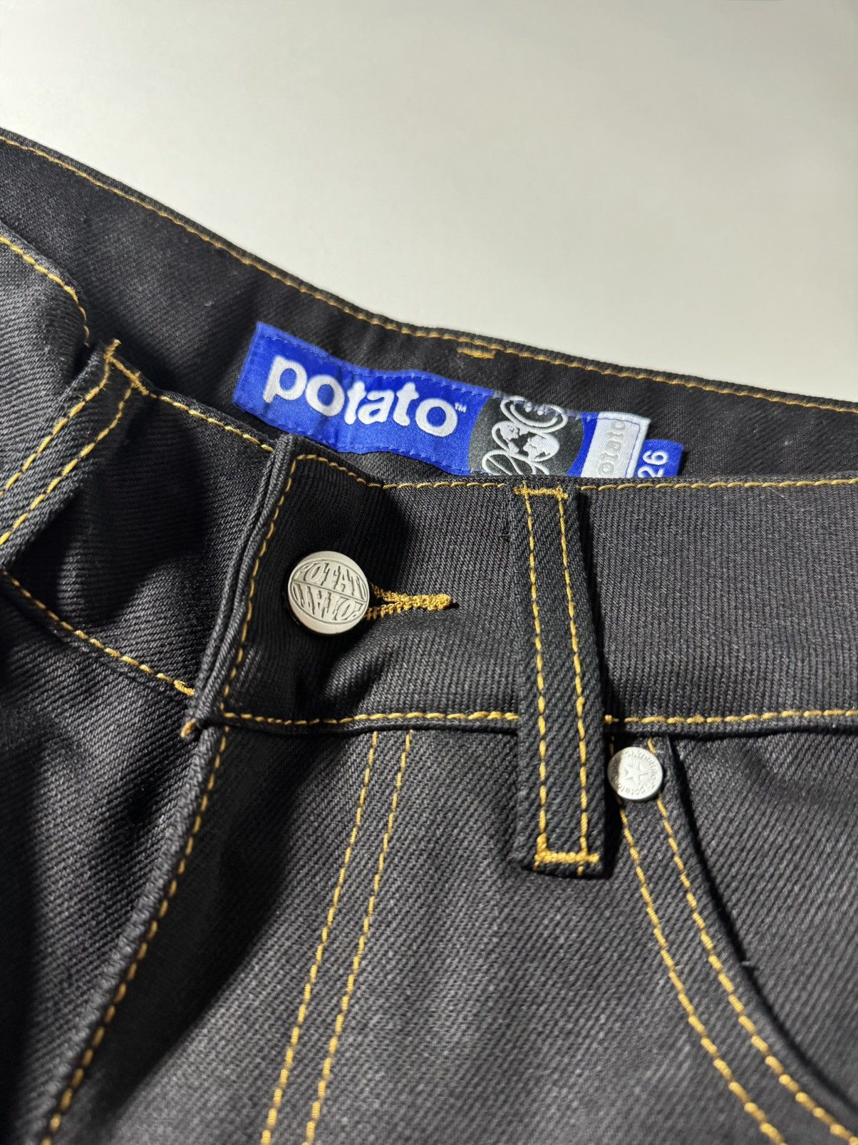 Imran Potato Tool Raw Denim Size US 26 / EU 42 - 4 Thumbnail