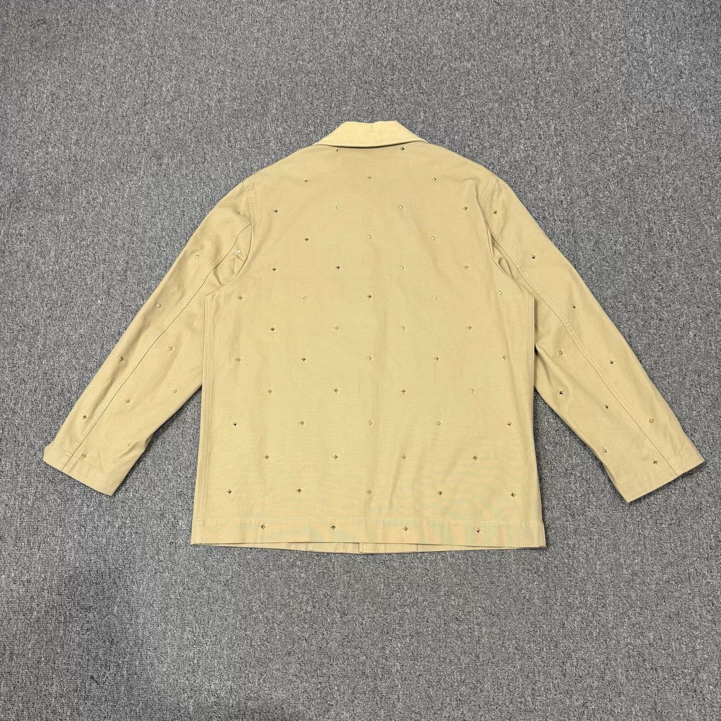 Valentino Valentino Khaki Rivet Jacket Unworn Size 46 Size XL / US 12-14 / IT 48-50 - 2 Thumbnail