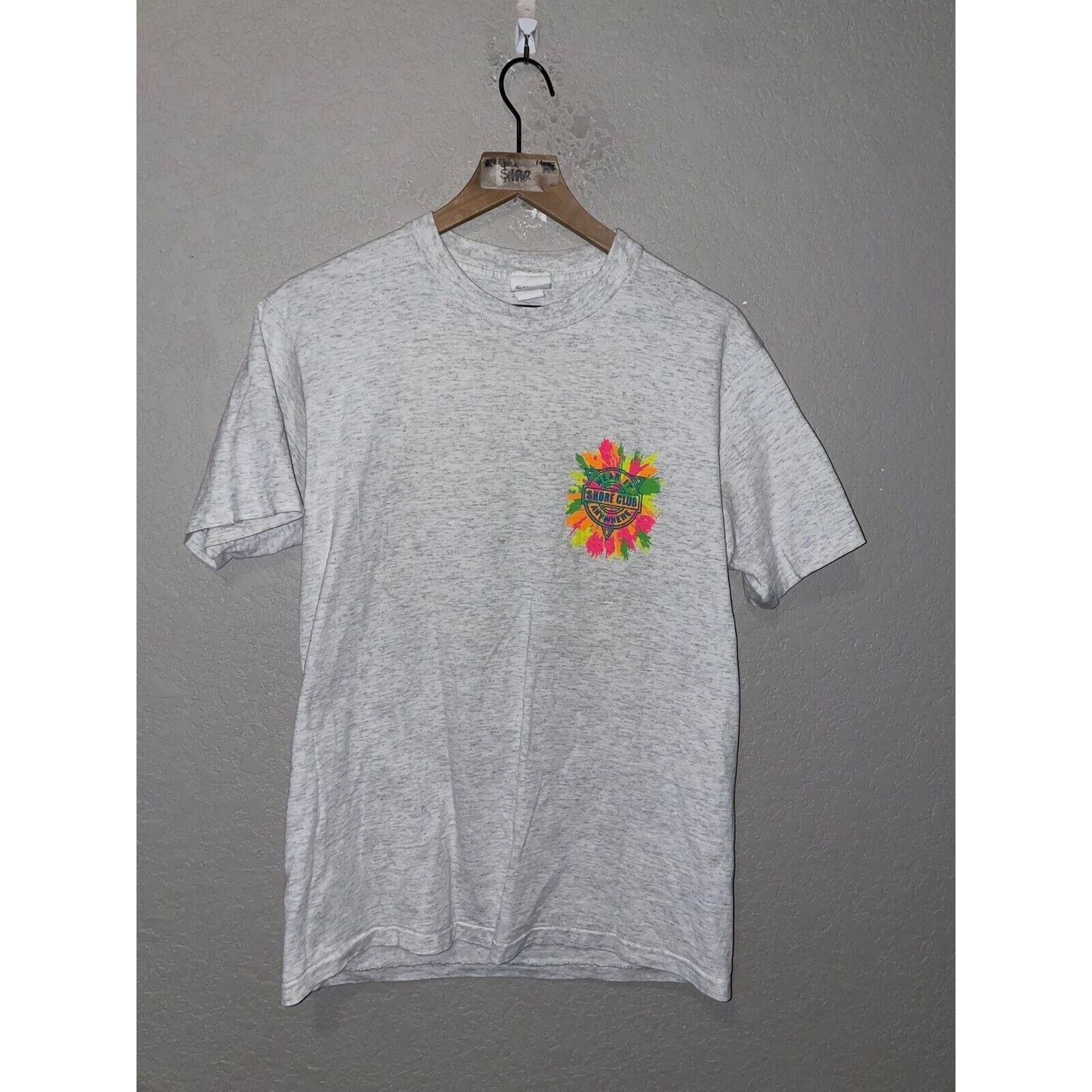 Vintage Vintage Shore Club Shirt Wear It Anywhere Tee VTG 90s M Size US M / EU 48-50 / 2 - 2 Thumbnail