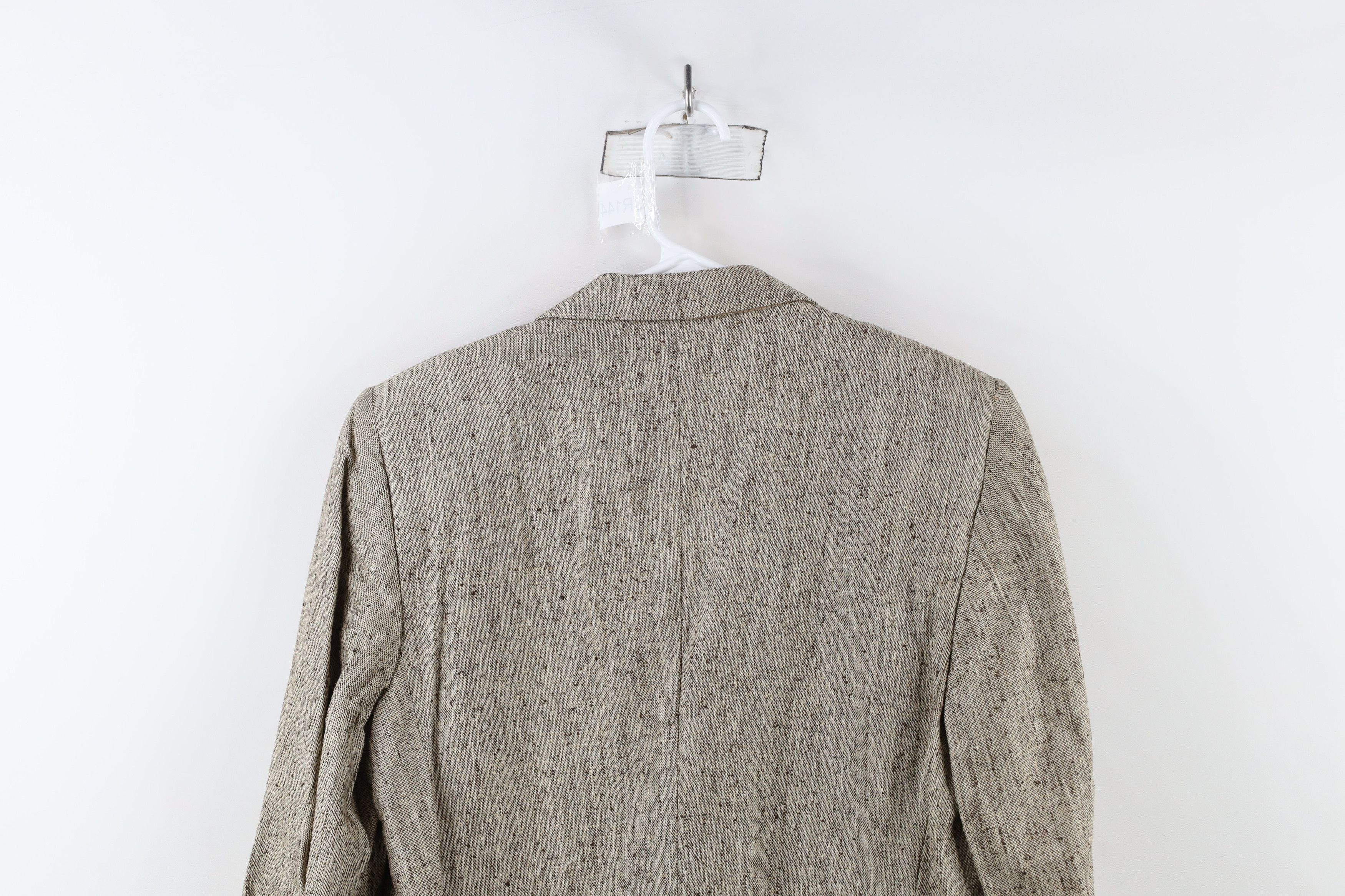 Vintage Vintage 60s 70s Rockabilly Wool Tweed Blazer Suit Jacket USA Size US L / EU 52-54 / 3 - 14 Thumbnail