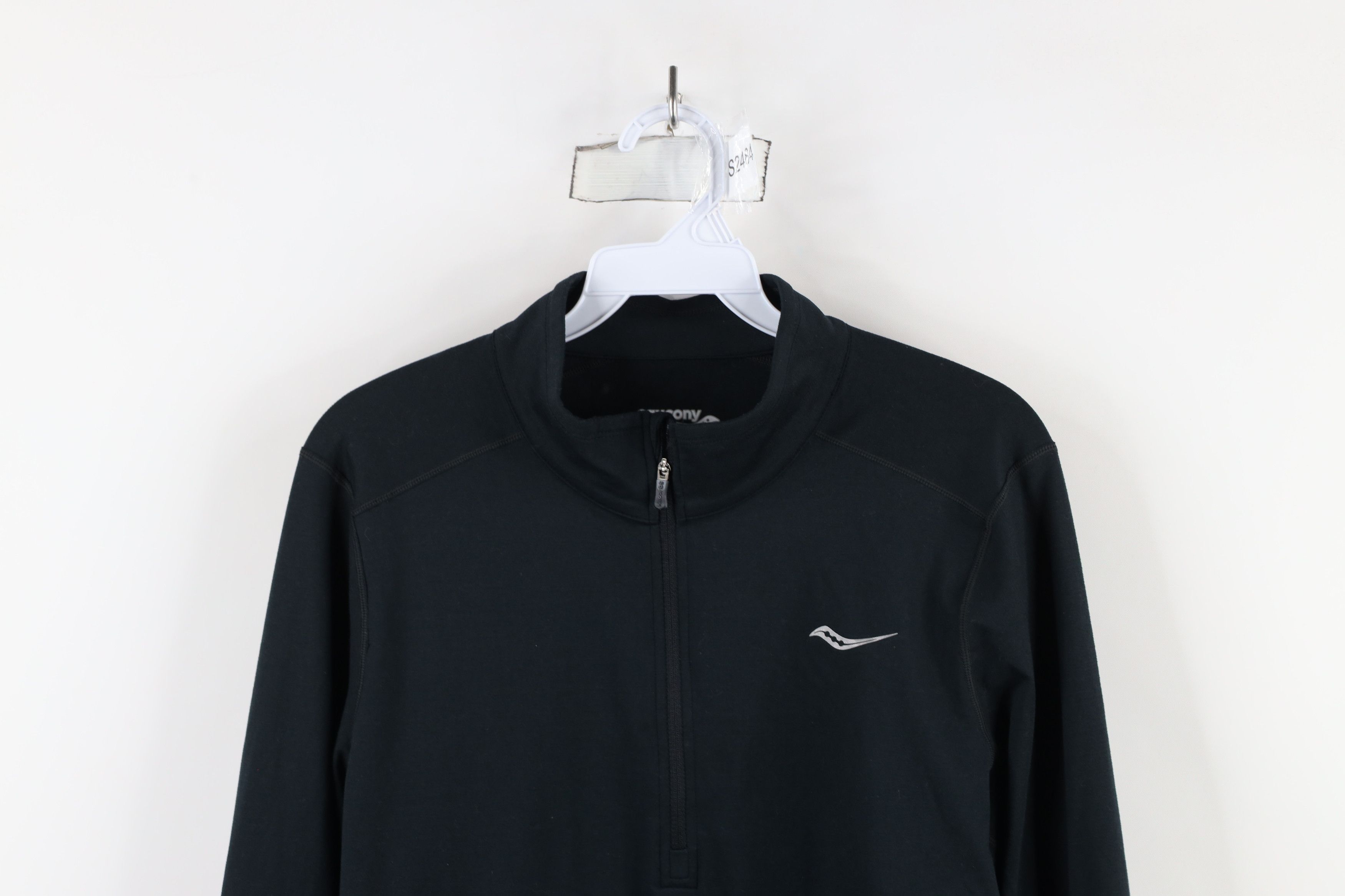 Saucony × Vintage Saucony Running Half Zip Pullover Training Top Jacket Size US S / EU 44-46 / 1 - 2 Thumbnail
