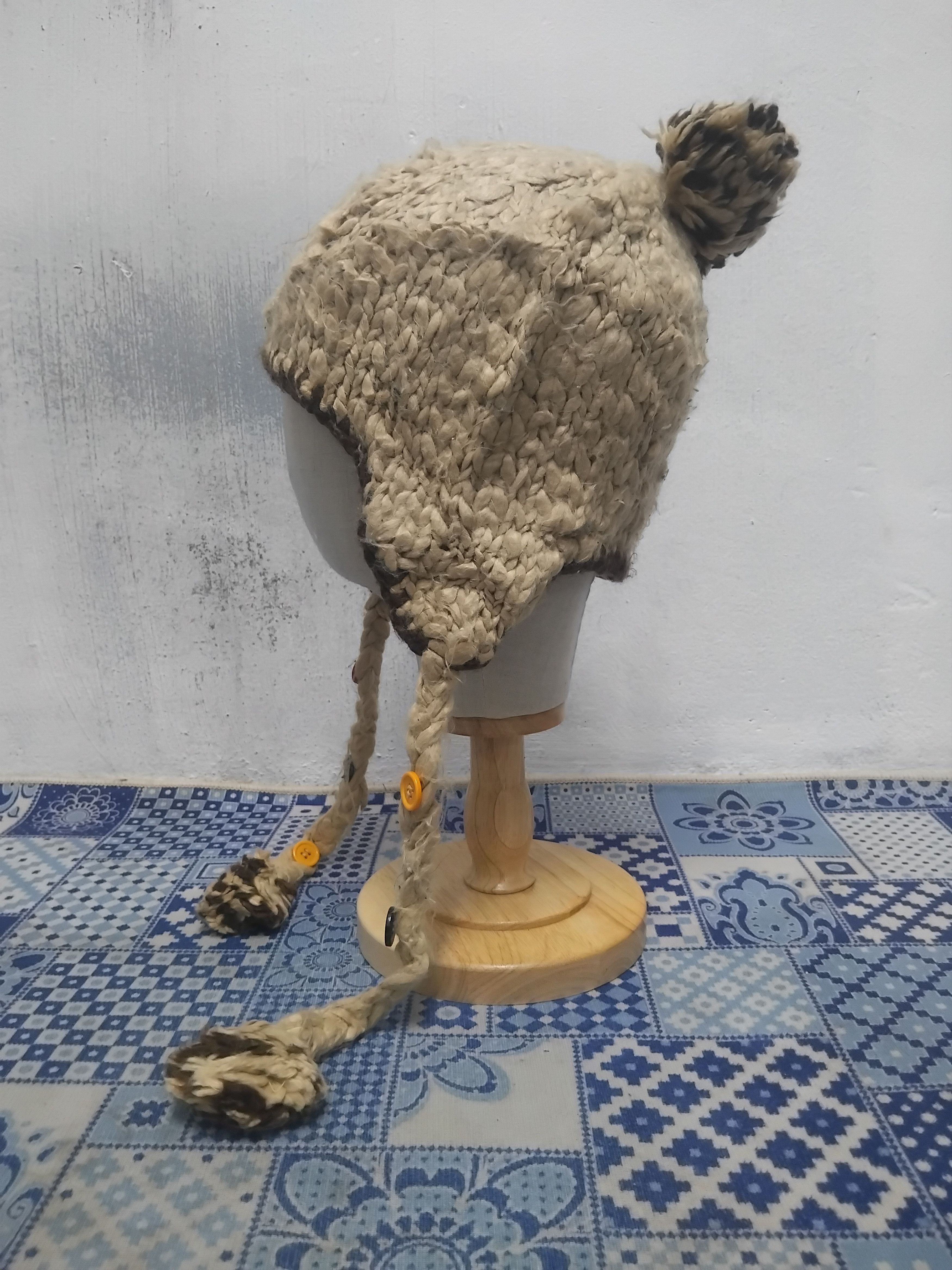 PPFM 2oz Japanese brand unique beanie Size ONE SIZE - 6 Thumbnail