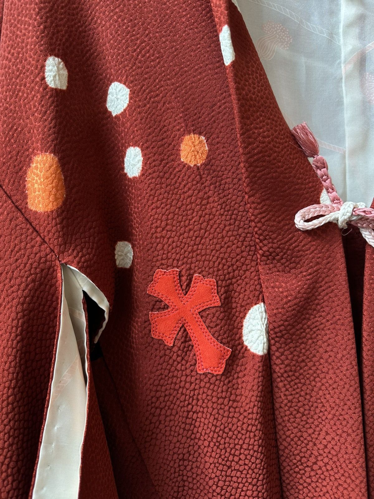 Chrome Hearts CHROME HEARTS SILK CROSS PATCH PATCHED KIMONO Size ONE SIZE - 6 Thumbnail