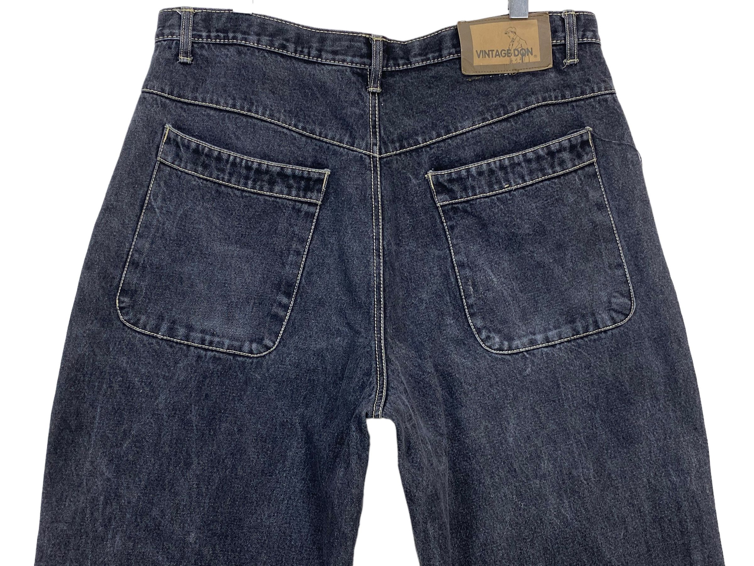 Japanese Brand Vintage Don Baggy Big Size Jeans Skateboards Baggy Jeans Size US 38 / EU 54 - 6 Thumbnail