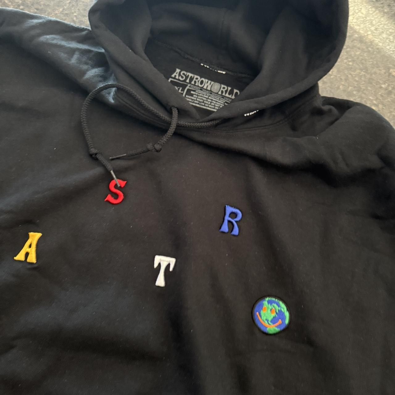 Travis Scott Travis Scott Embroidered Astroworld Scattered Hoodie 2XL Size US XXL / EU 58 / 5 - 3 Thumbnail